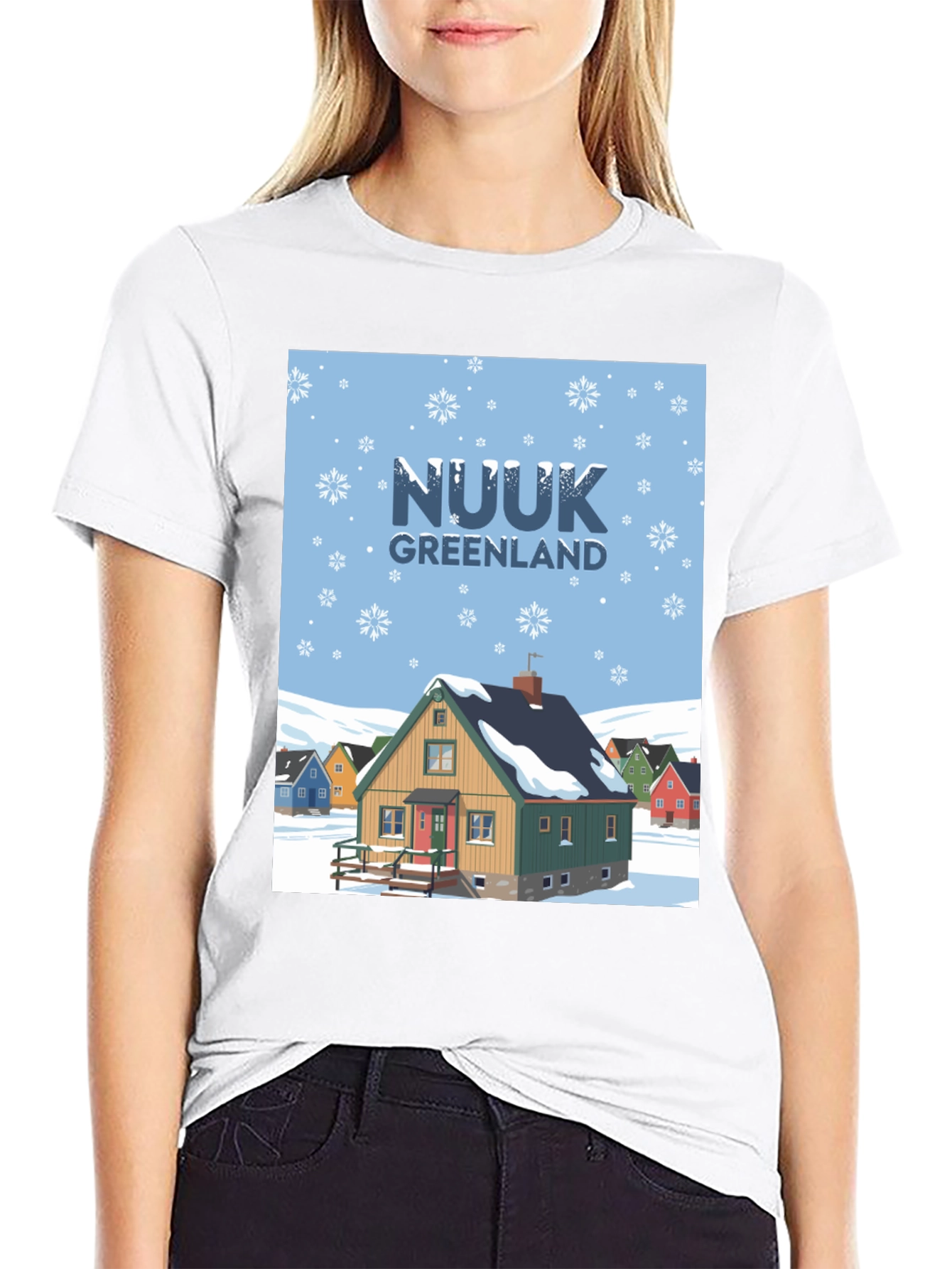 Nuuk Greenland Winter T-Shirt