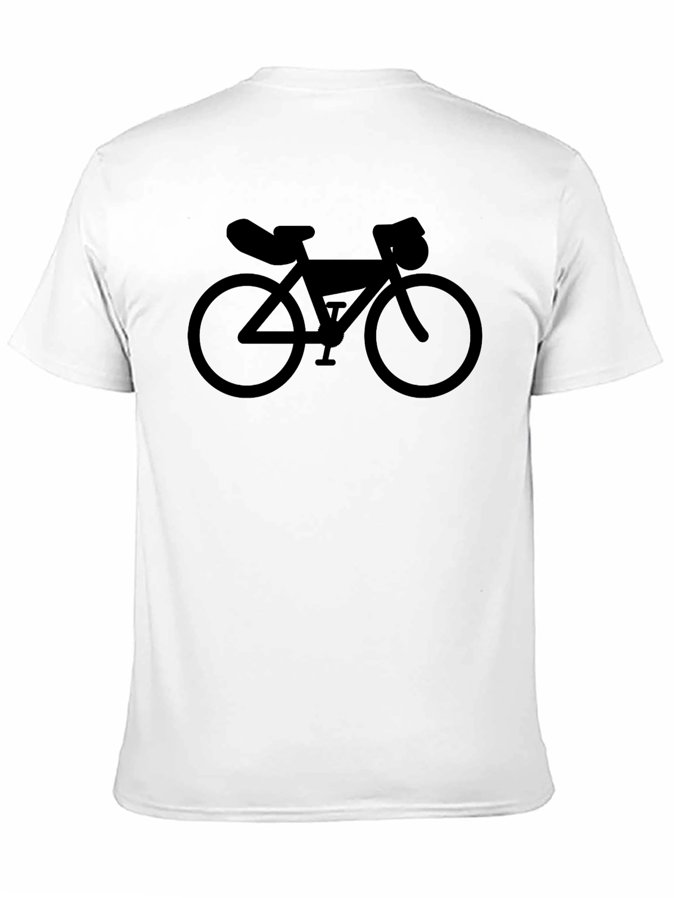 Bicycle Touring Graphic Tee - Black