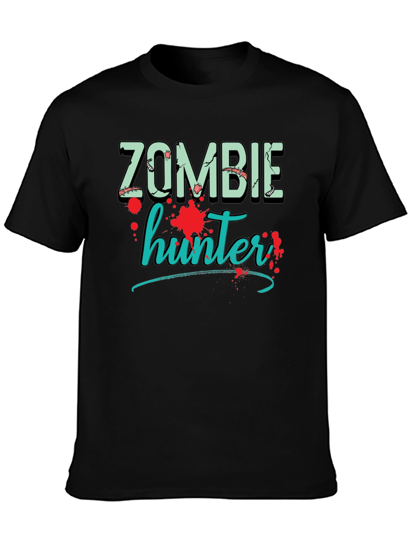 Zombie Hunter Graphic T-Shirt