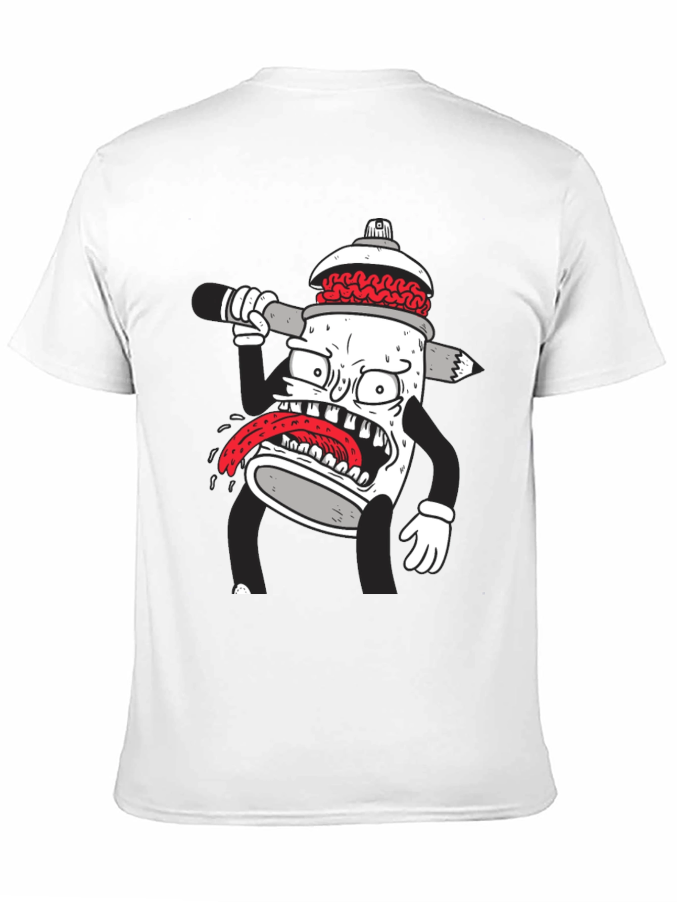 Cartoon Spray Paint Can T-Shirt