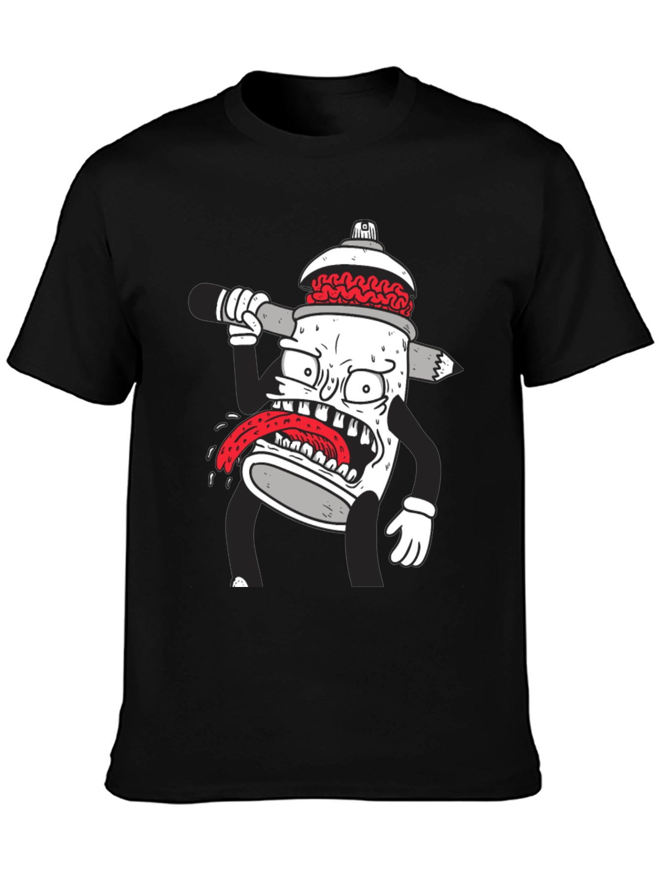 Cartoon Spray Paint Can T-Shirt