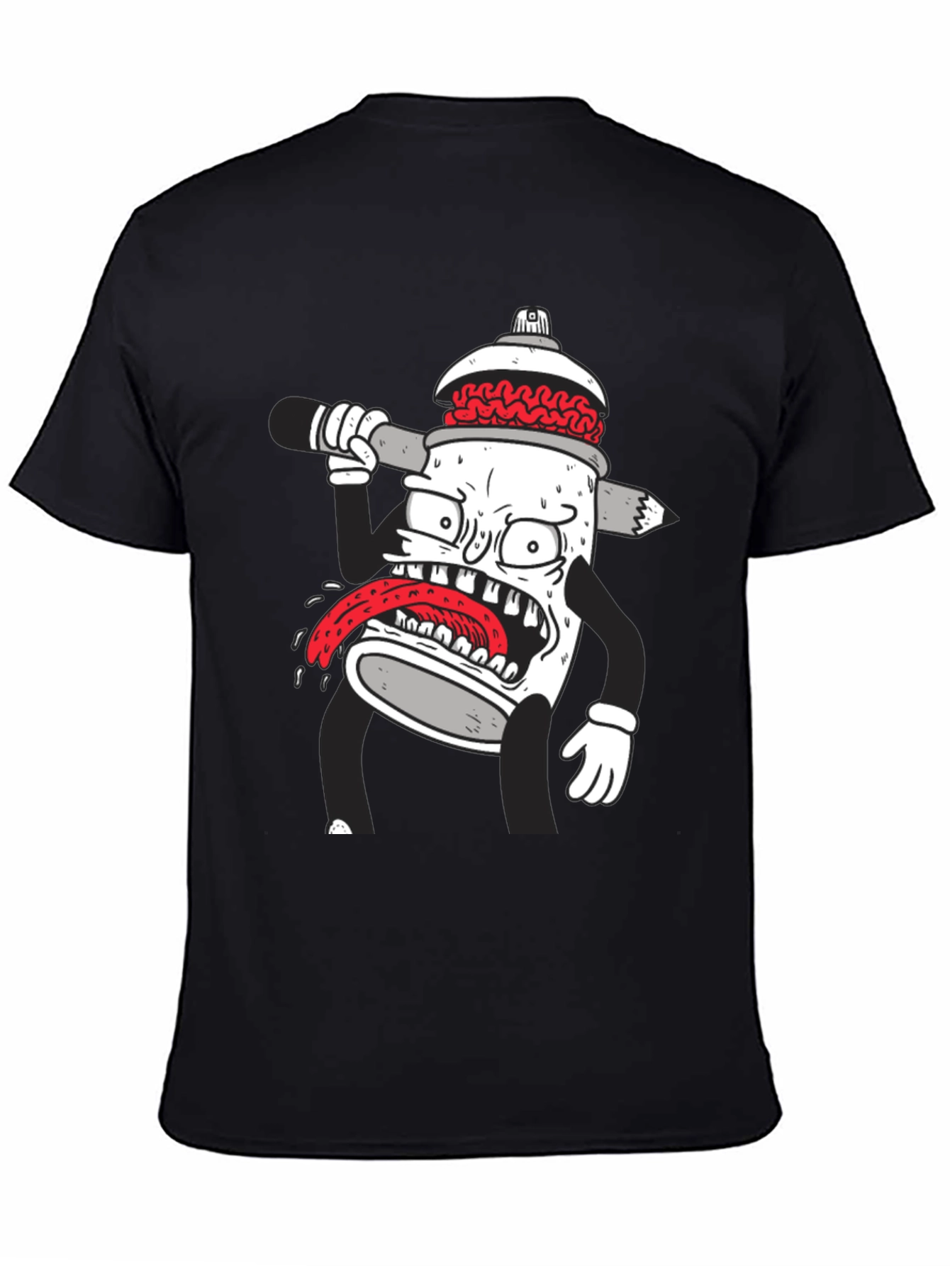 Cartoon Spray Paint Can T-Shirt