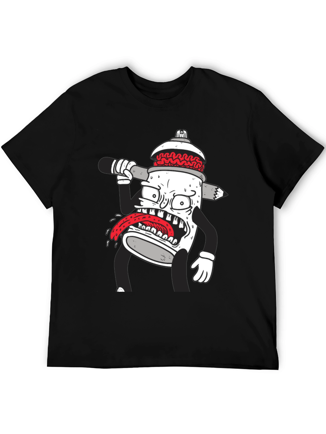 Cartoon Spray Paint Can T-Shirt