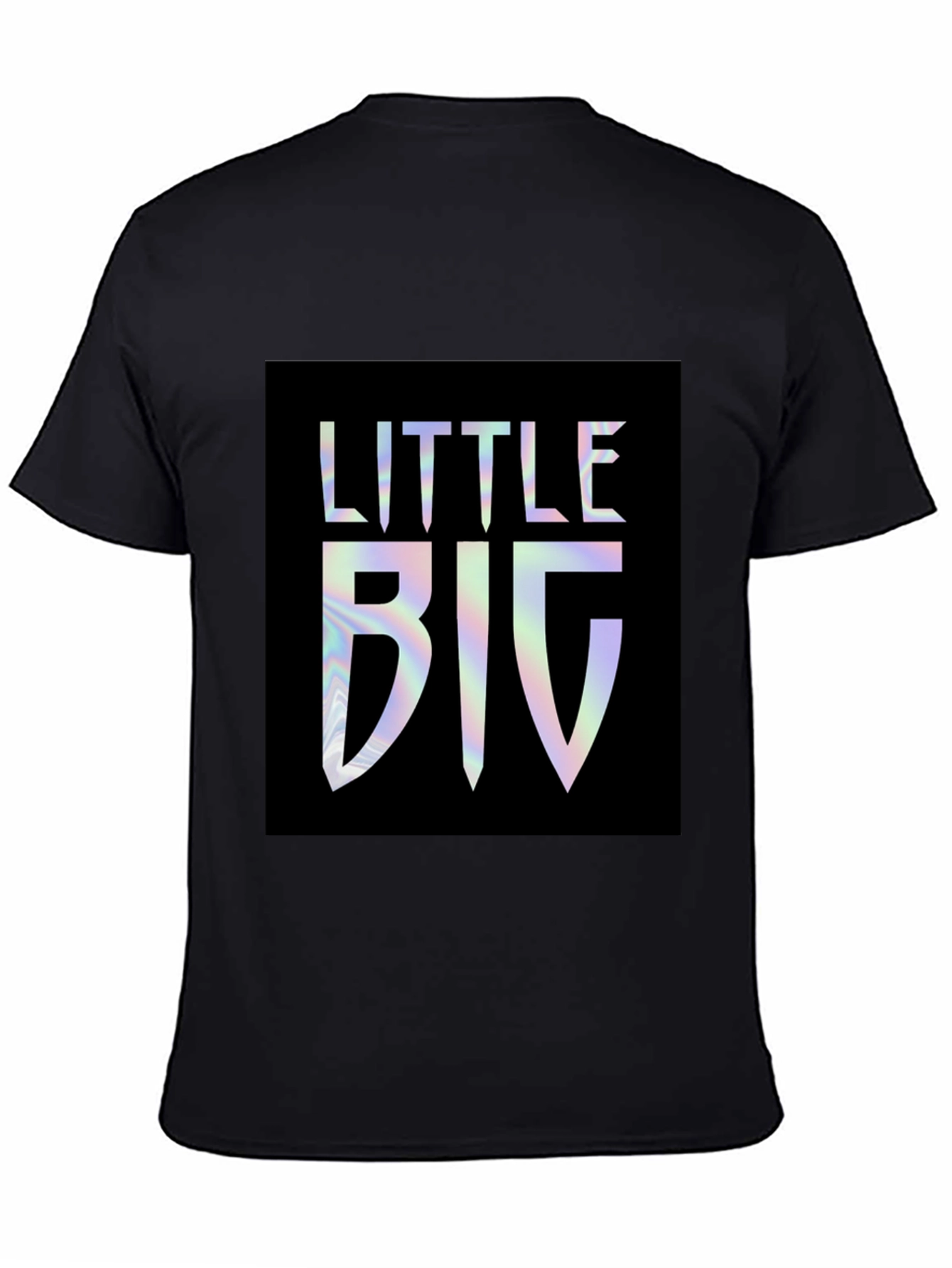 Little BIG Graphic Tee - Holographic Print