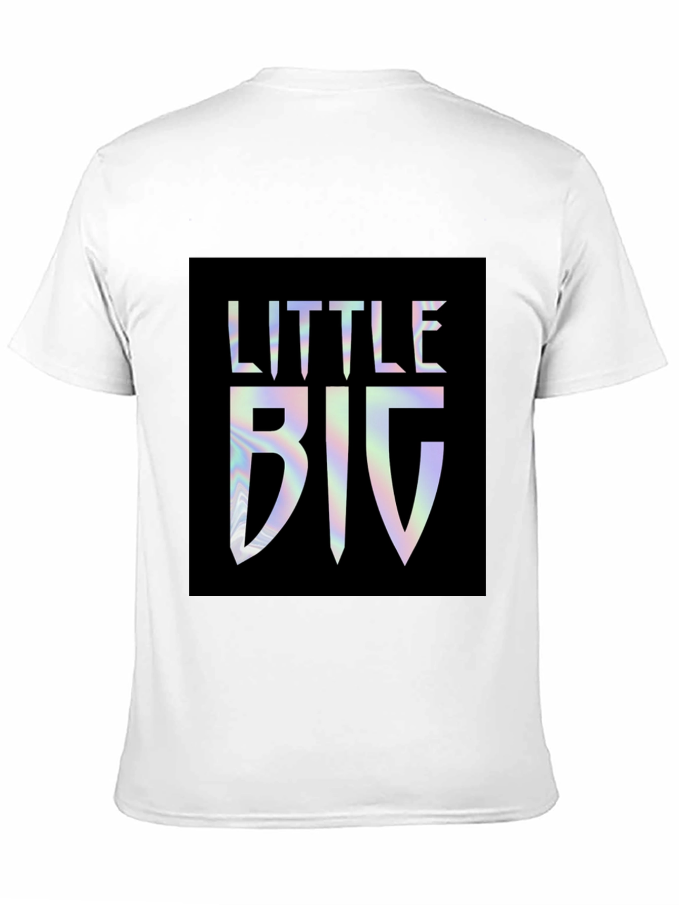 Little BIG Graphic Tee - Holographic Print