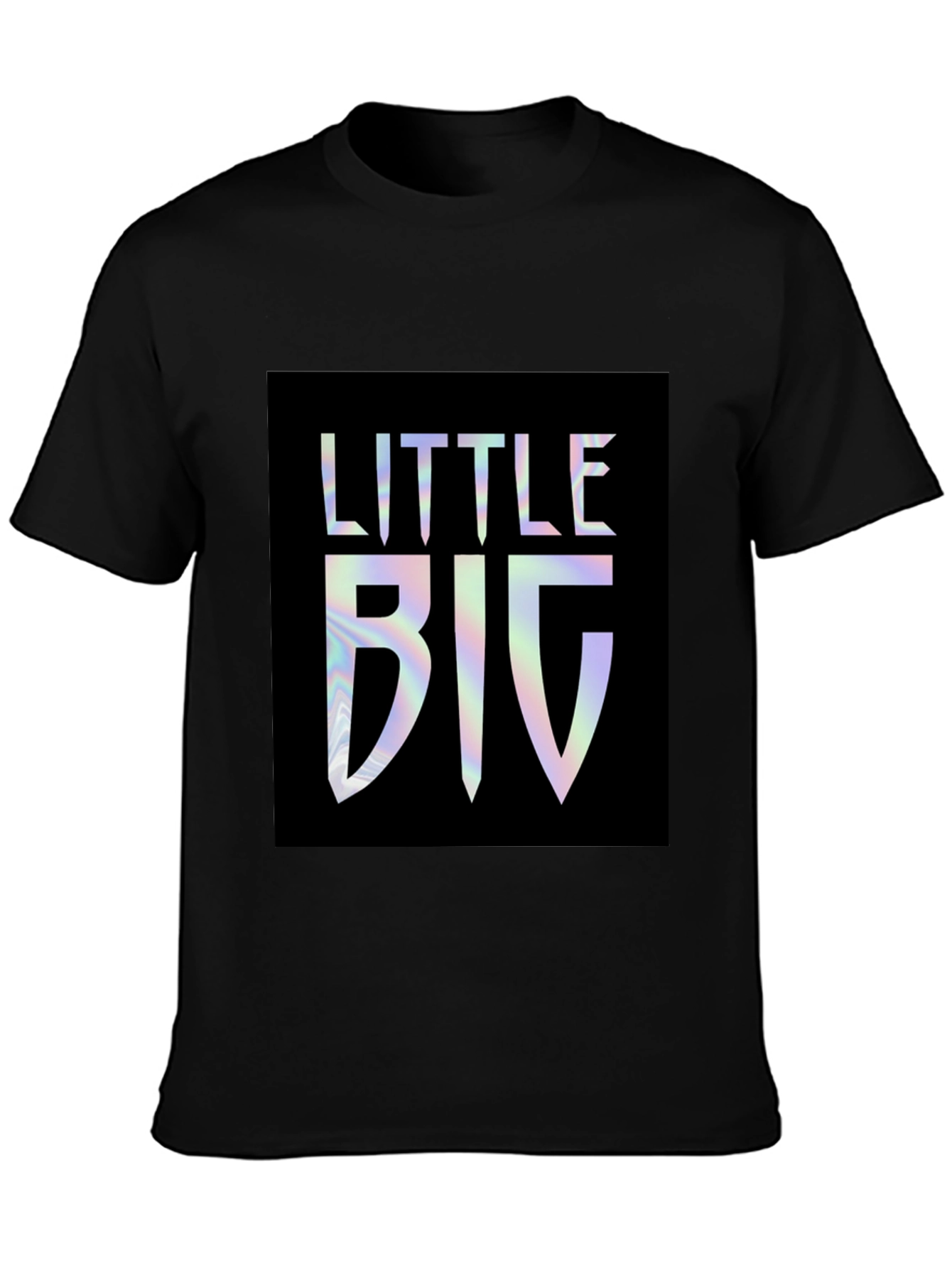Little BIG Graphic Tee - Holographic Print