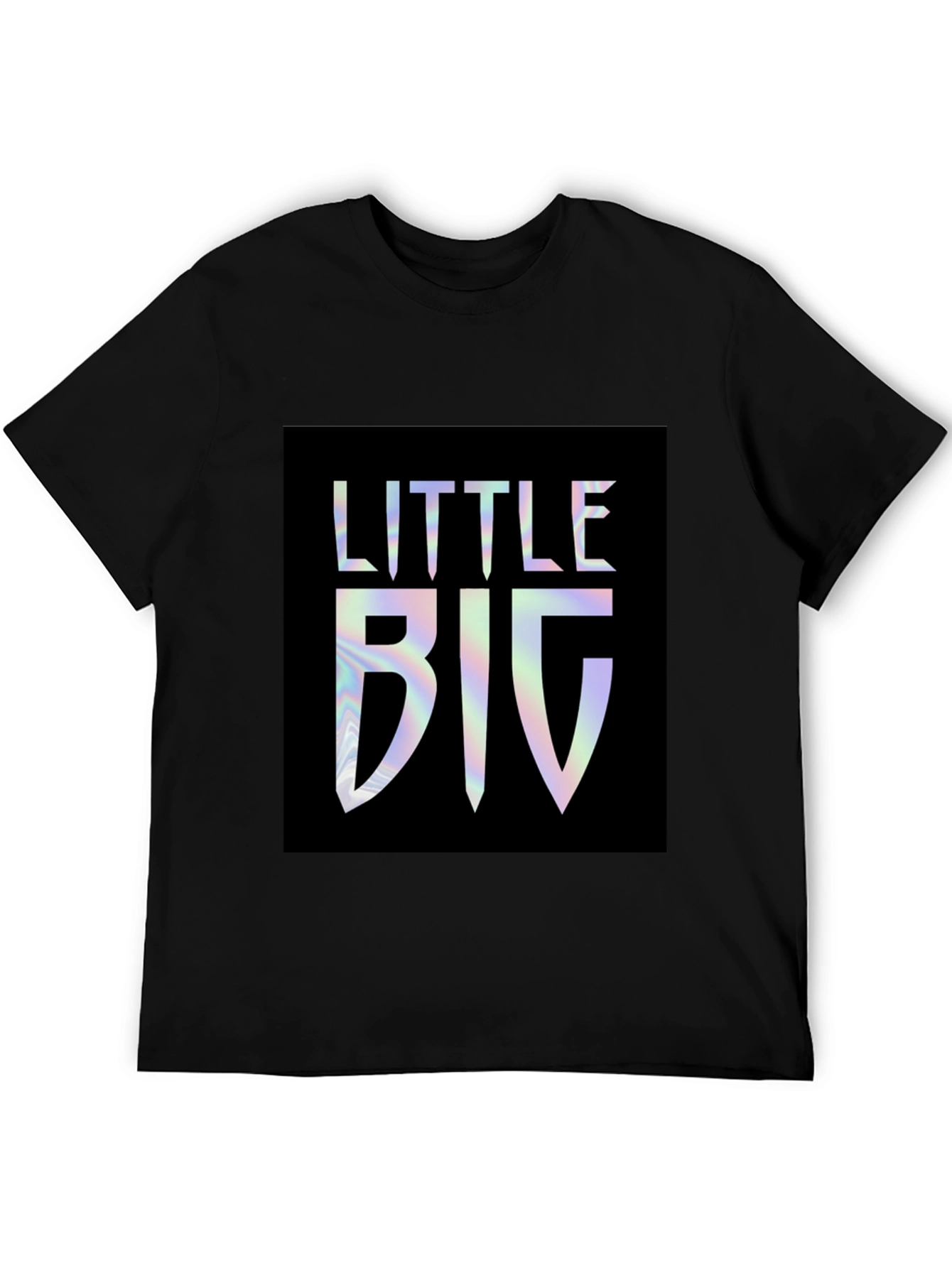 Little BIG Graphic Tee - Holographic Print