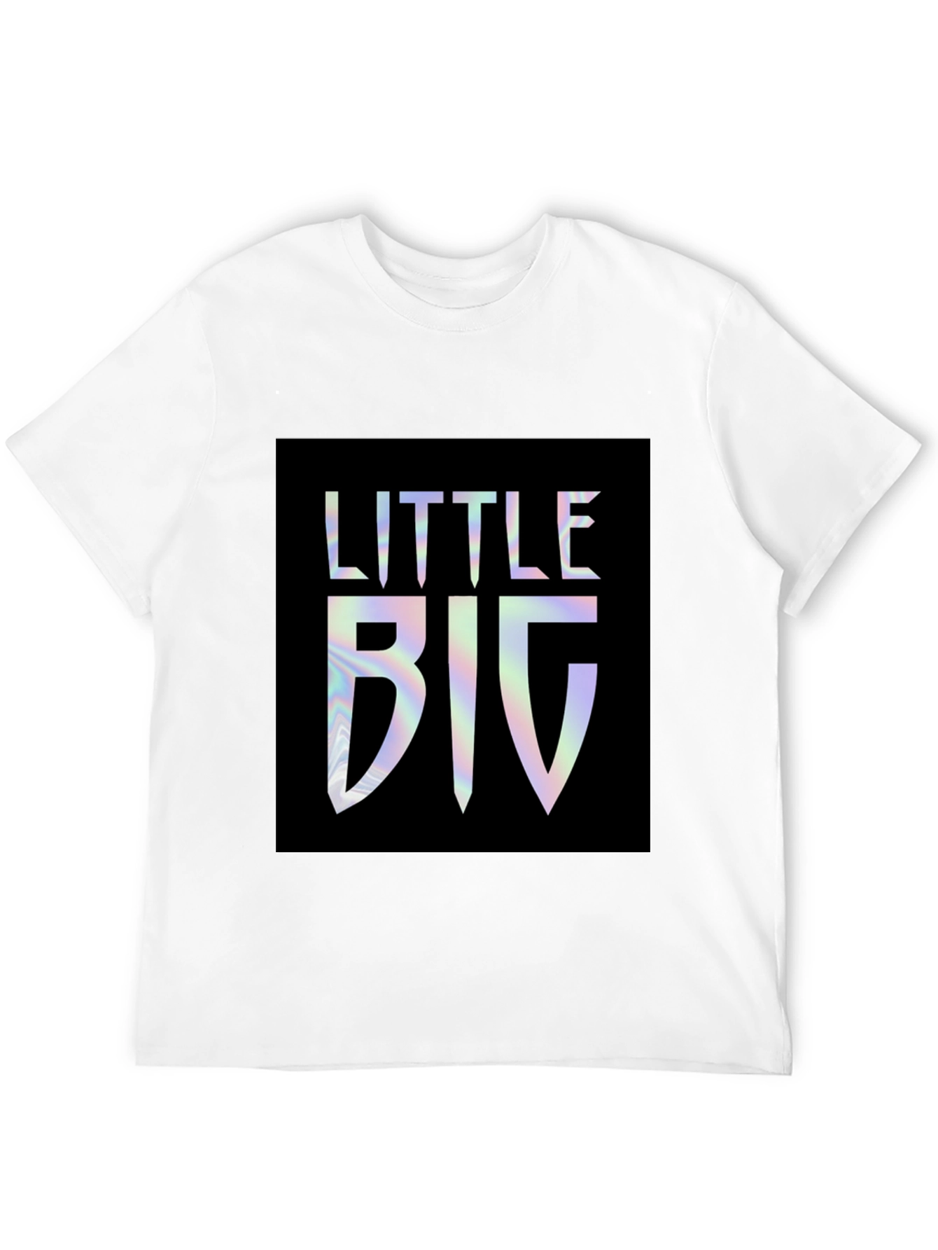 Little BIG Graphic Tee - Holographic Print