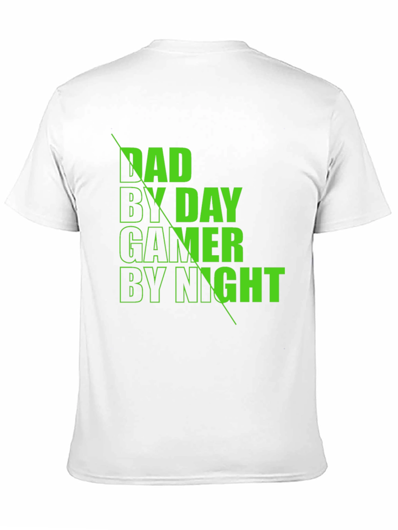 Dad By Day Gamer By Night Black T-Shirt