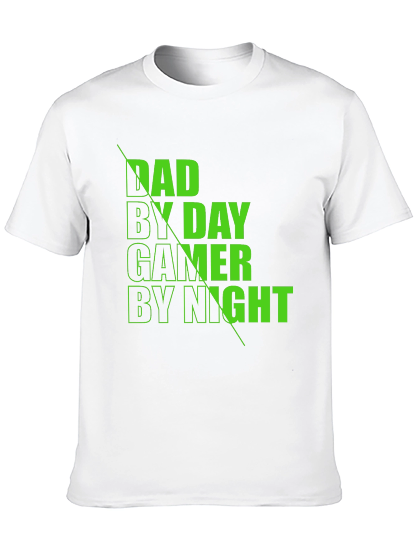 Dad By Day Gamer By Night Black T-Shirt