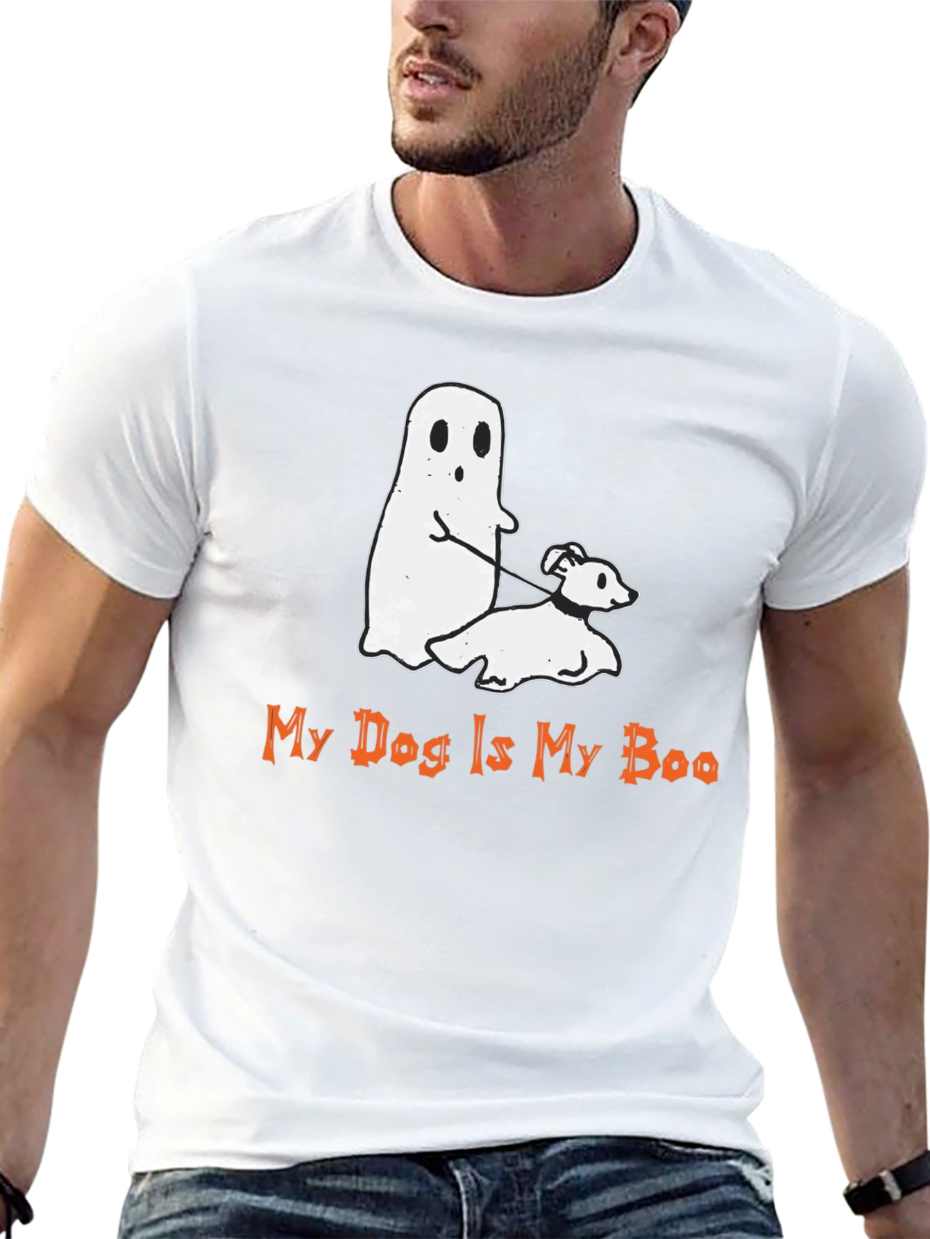 My Dog Is My Boo T-Shirt Halloween