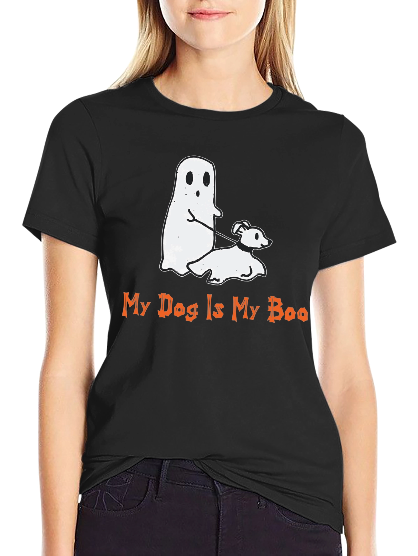 My Dog Is My Boo T-Shirt Halloween