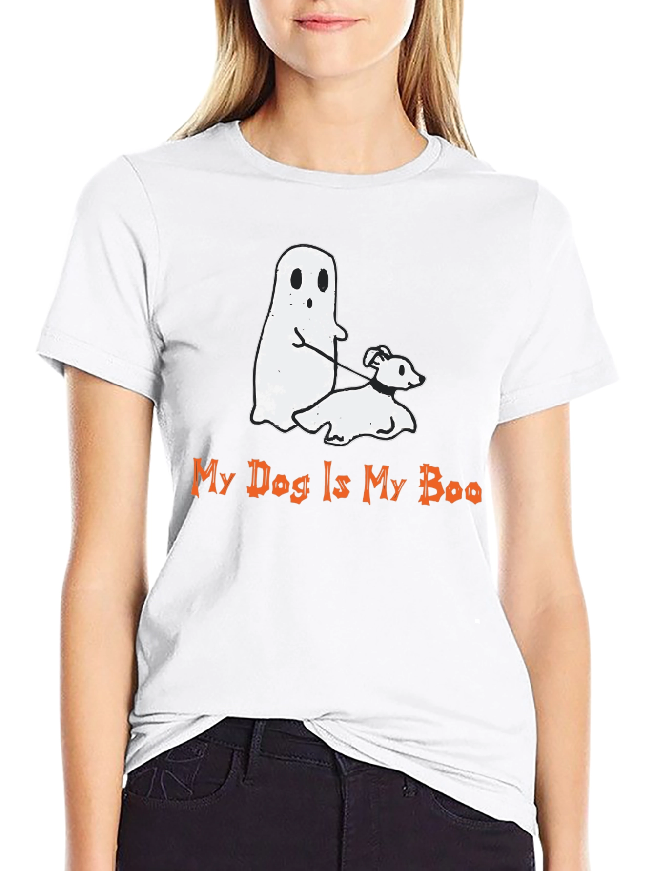 My Dog Is My Boo T-Shirt Halloween