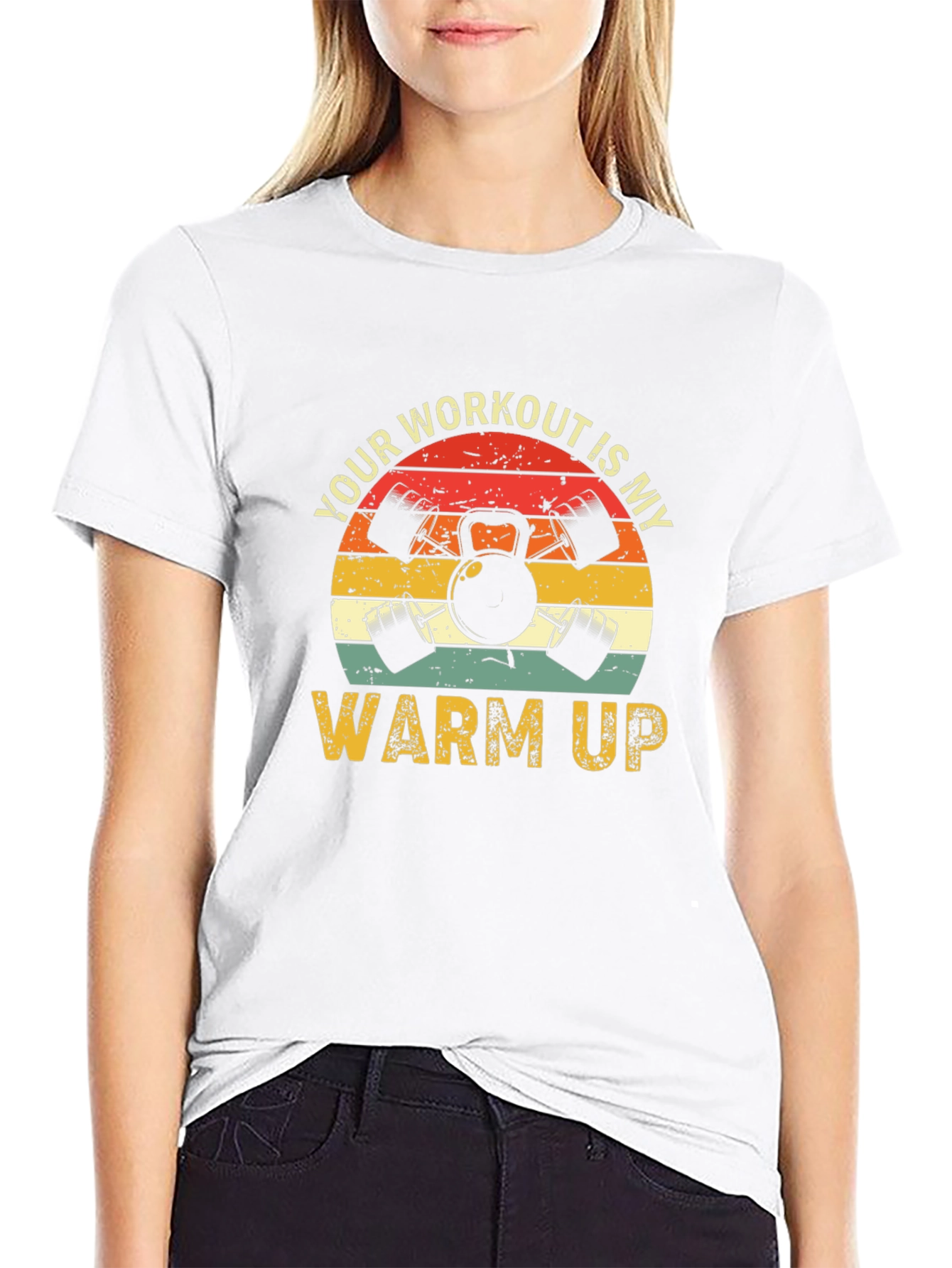 Workout Kettlebell Tee