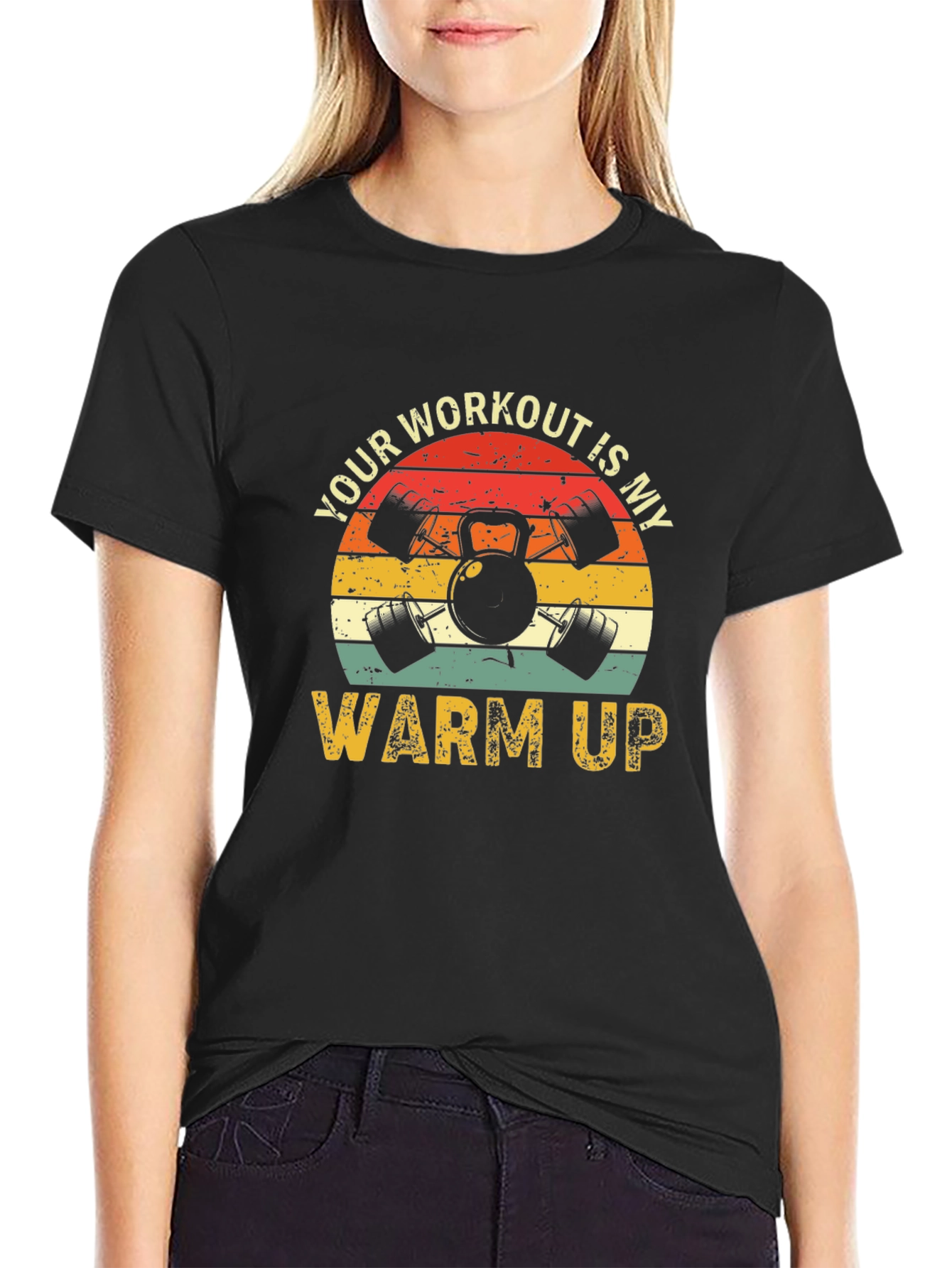 Workout Kettlebell Tee