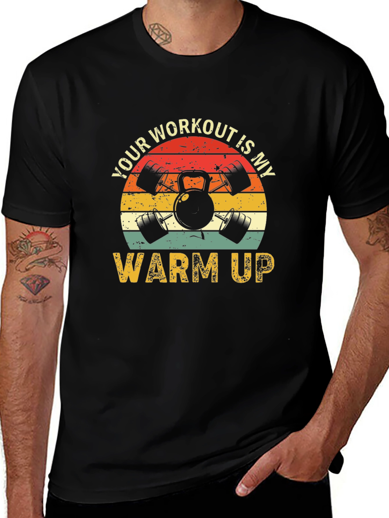 Workout Kettlebell Tee
