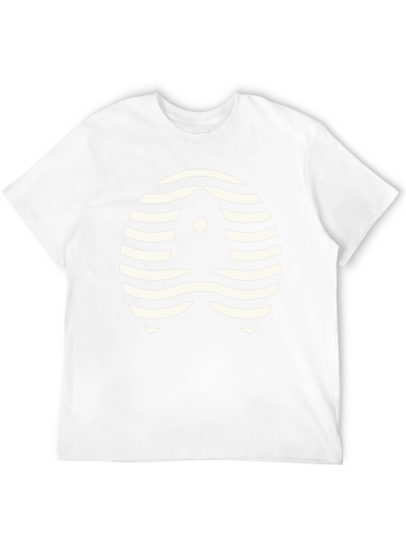 Retro Rocket Waves Graphic Tee - Black