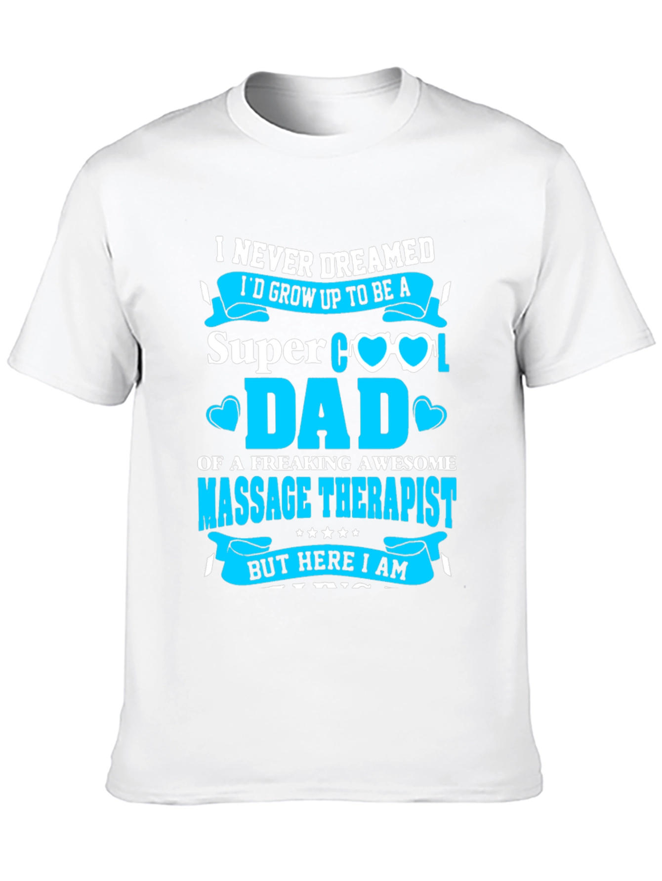 Super Cool Dad Massage Therapist T-Shirt