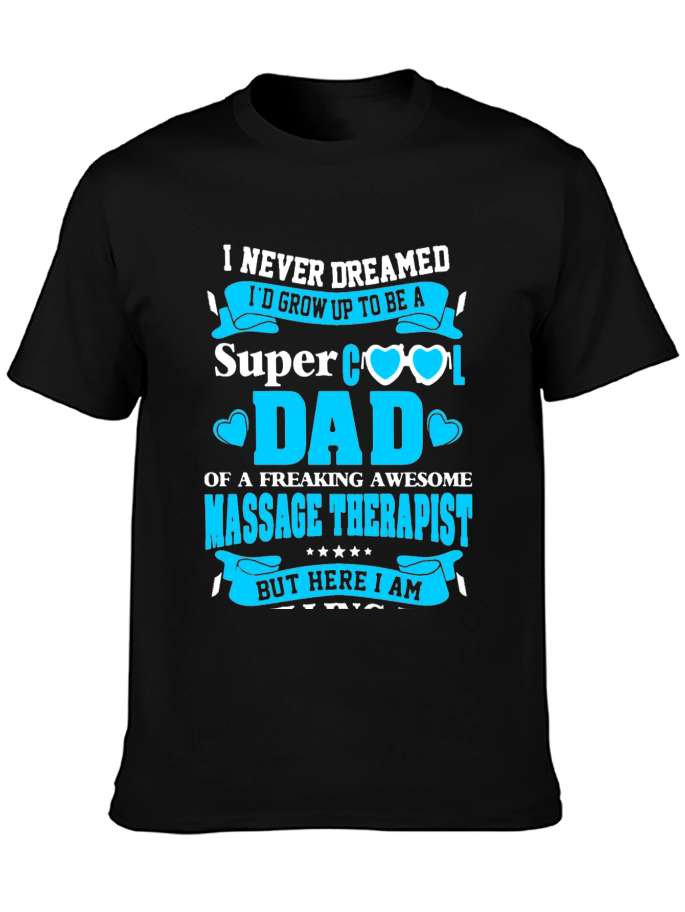 Super Cool Dad Massage Therapist T-Shirt
