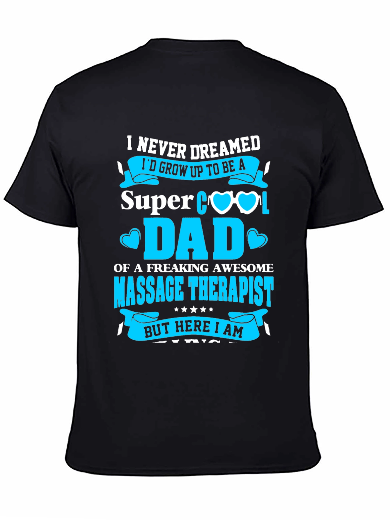 Super Cool Dad Massage Therapist T-Shirt