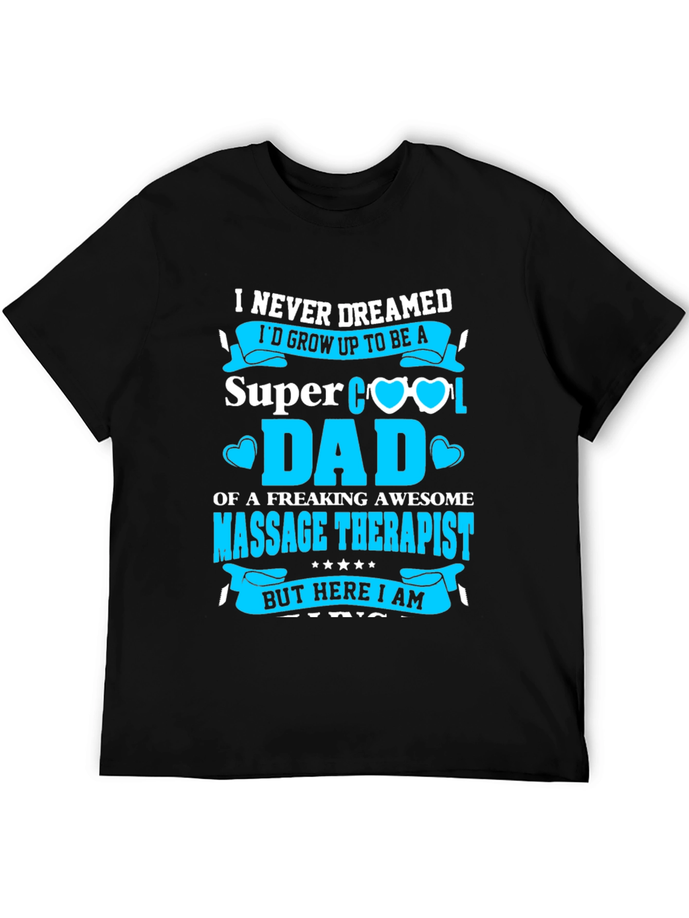 Super Cool Dad Massage Therapist T-Shirt