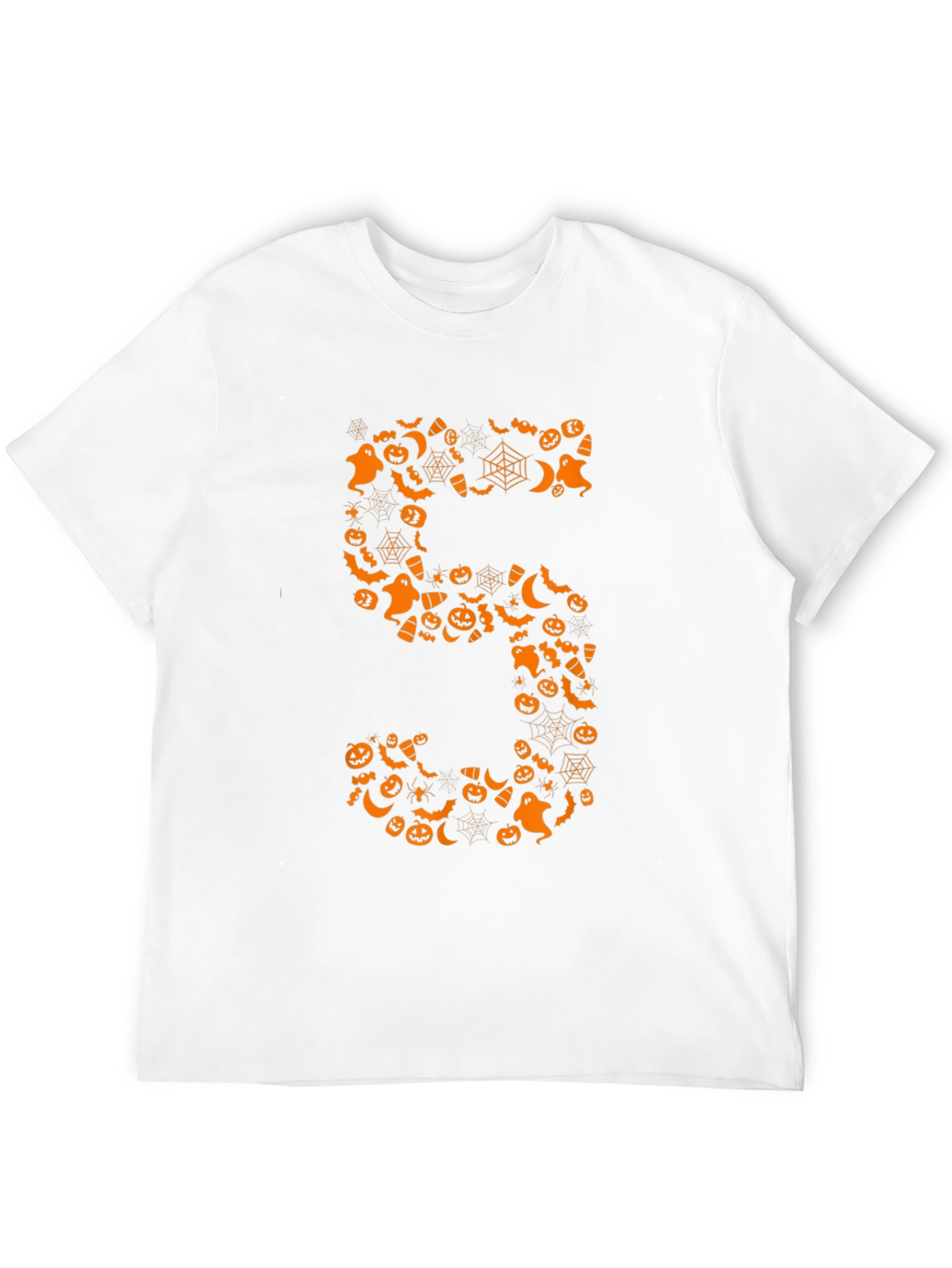 Halloween Number 5 T-Shirt - Spooky Design!