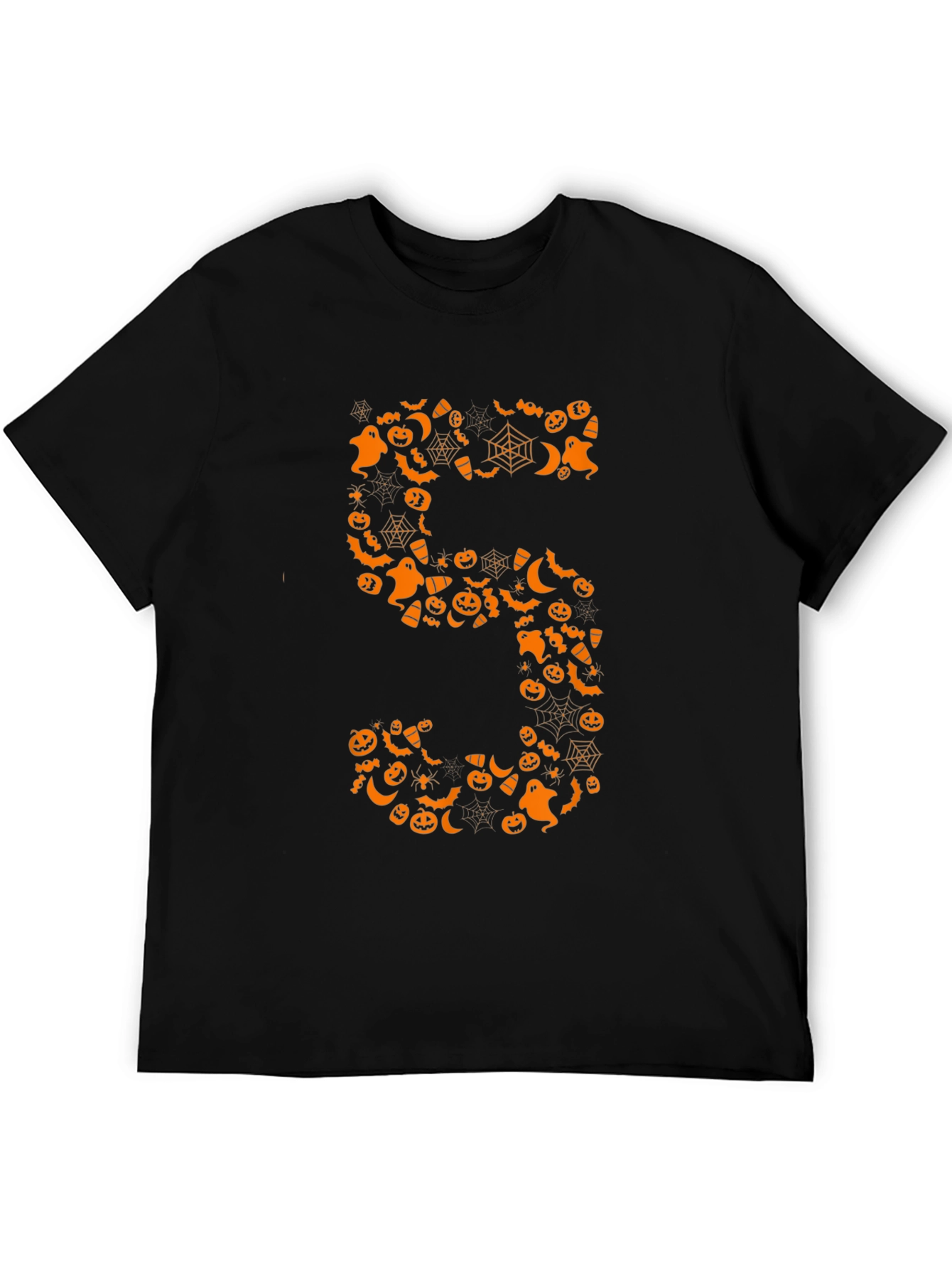 Halloween Number 5 T-Shirt - Spooky Design!