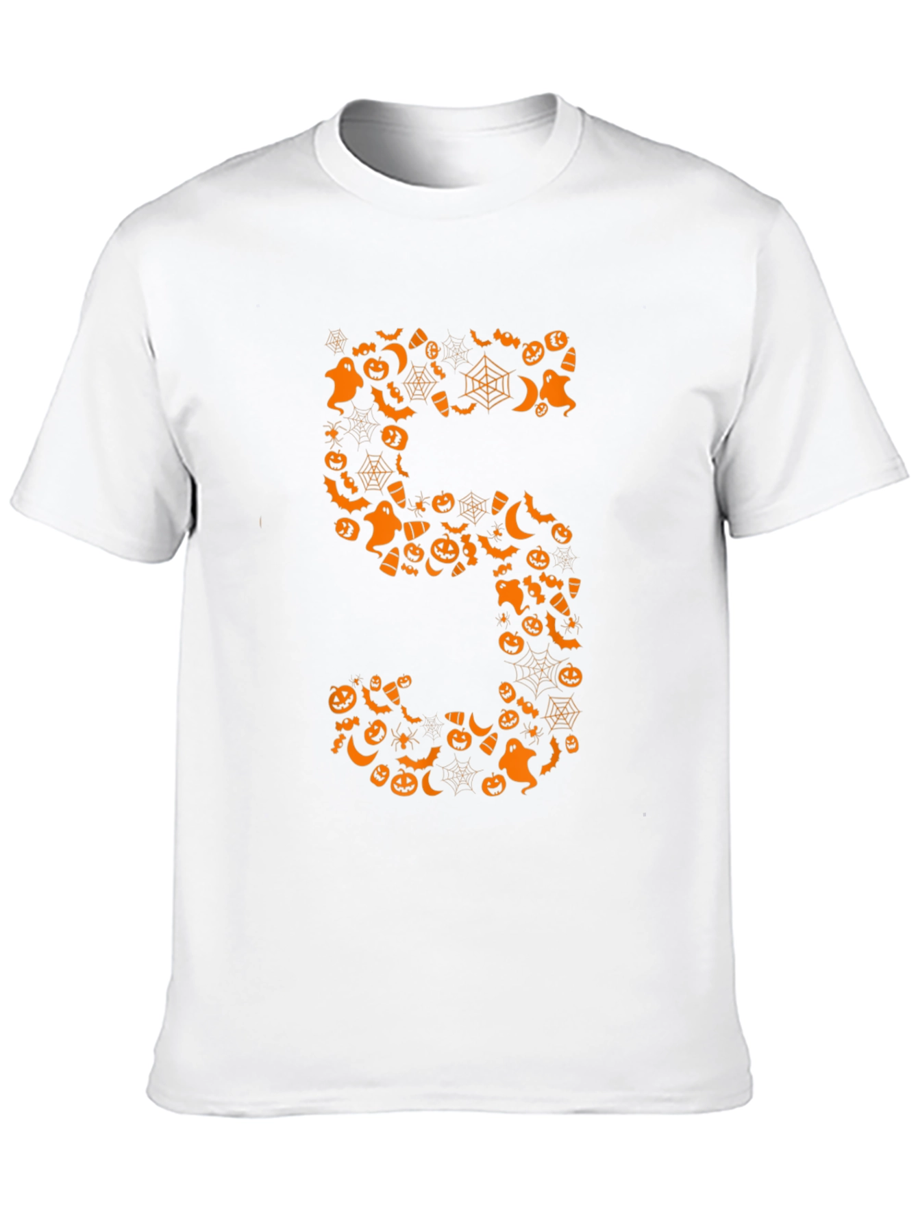 Halloween Number 5 T-Shirt - Spooky Design!