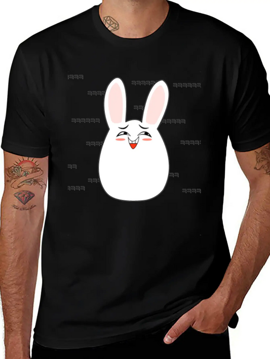 Rabbit! Basic Graphic T-Shirt – Daily Comfort In Soft Cotton