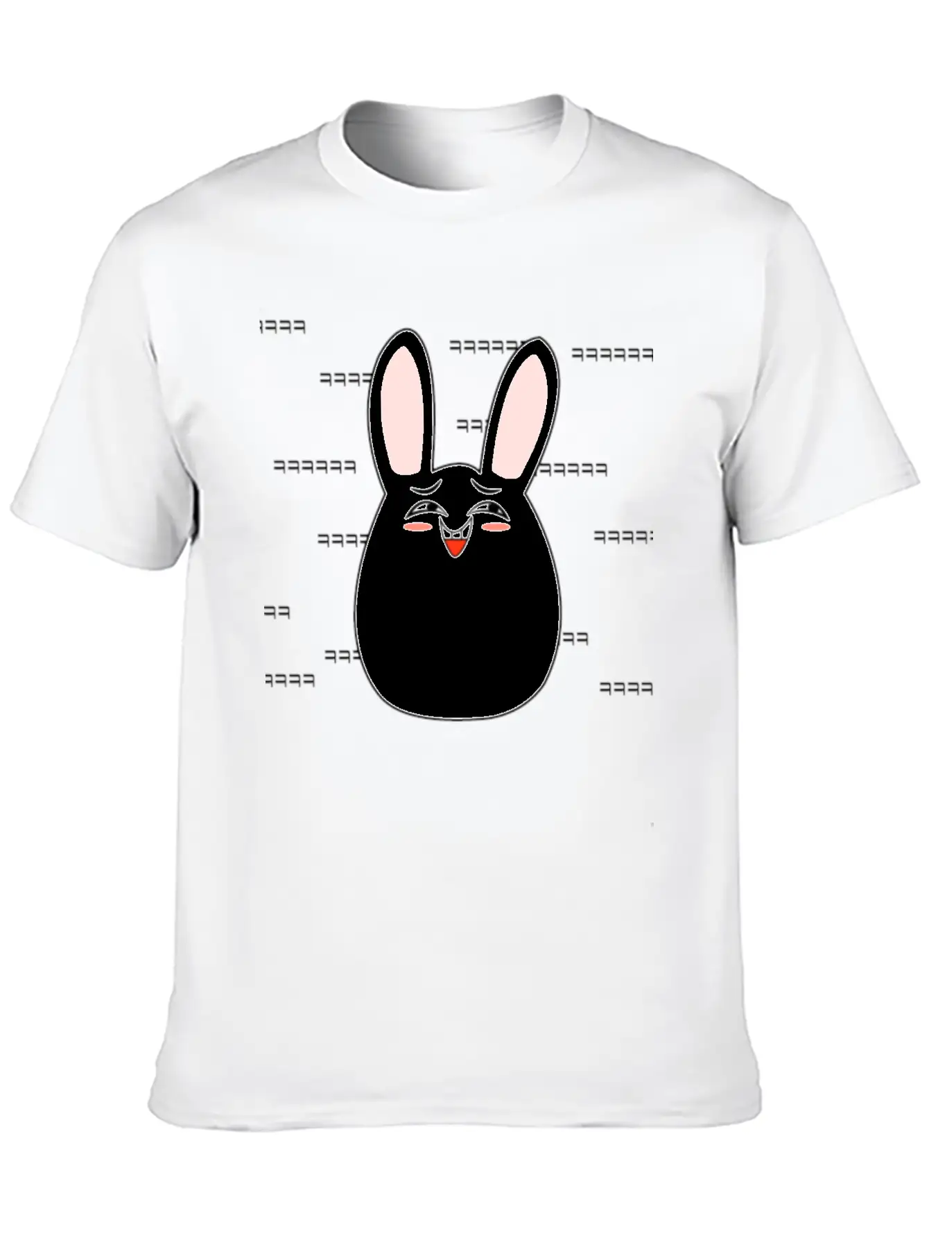 Rabbit! Basic Graphic T-Shirt – Daily Comfort In Soft Cotton