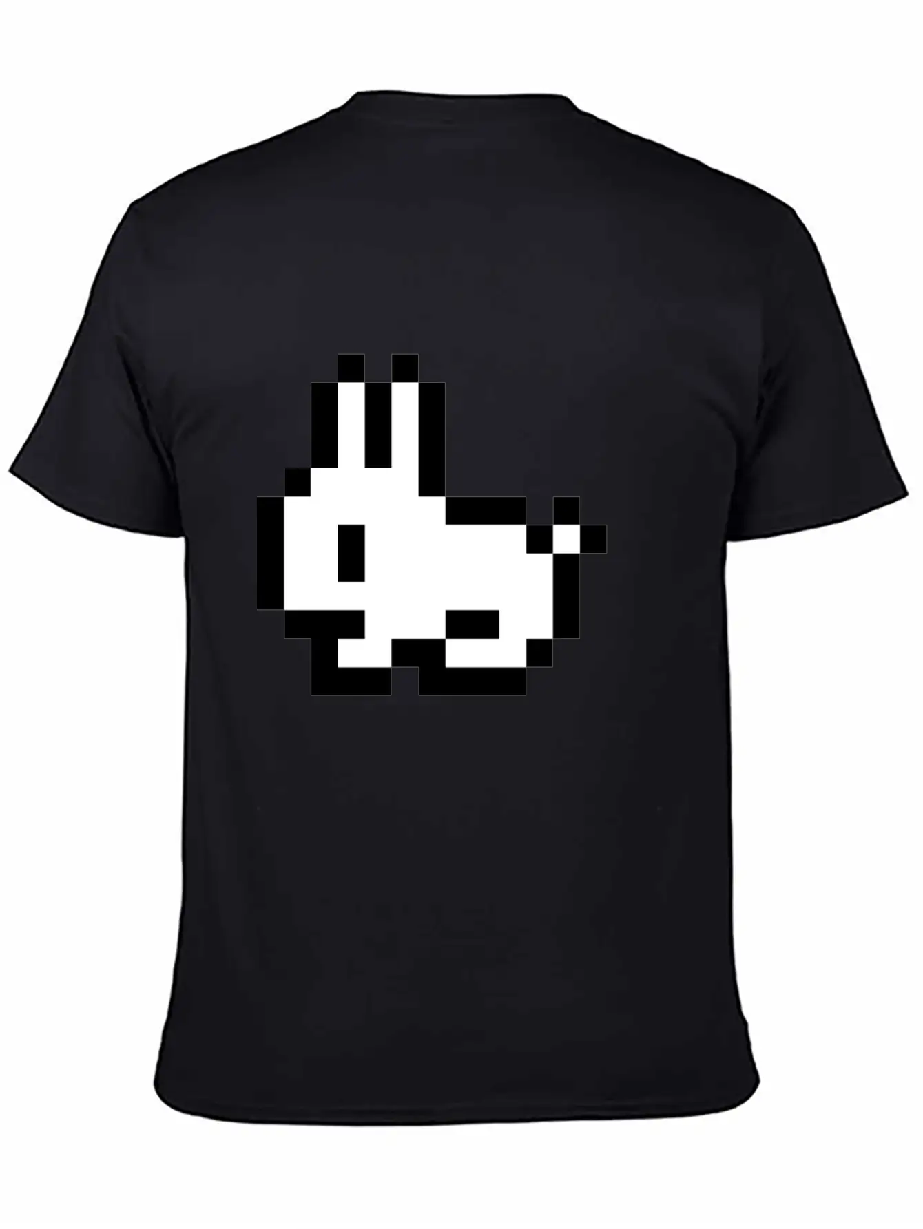 Rabbit Comfortable Minimalist Graphic Tee – Summer Style Essential