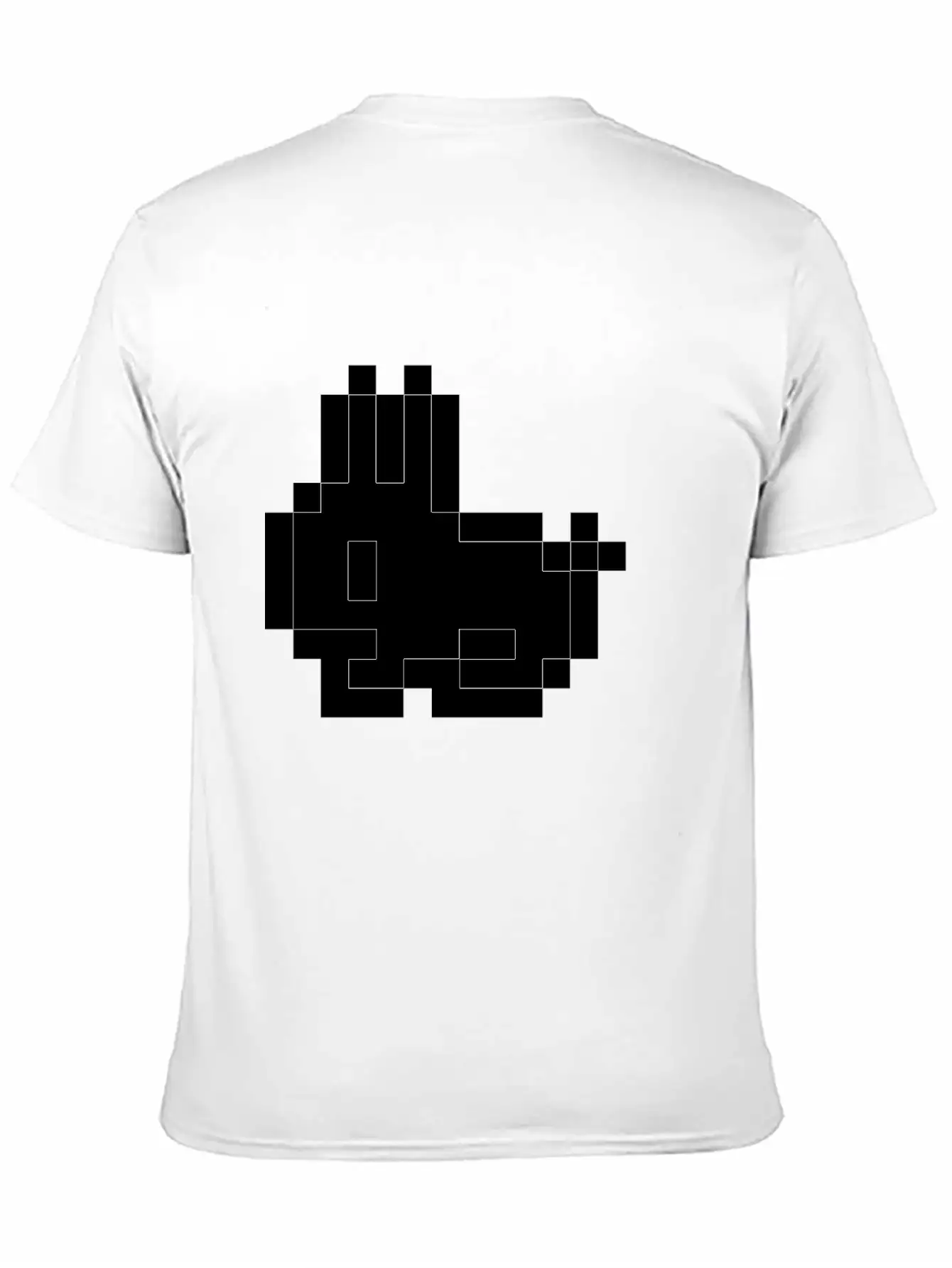 Rabbit Comfortable Minimalist Graphic Tee – Summer Style Essential