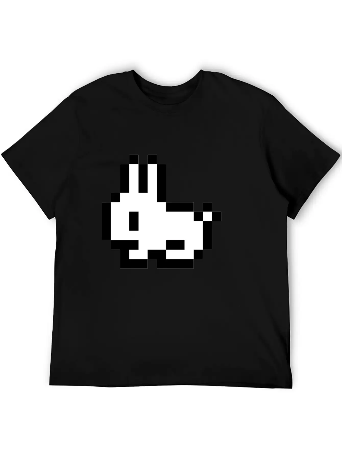 Rabbit Comfortable Minimalist Graphic Tee – Summer Style Essential
