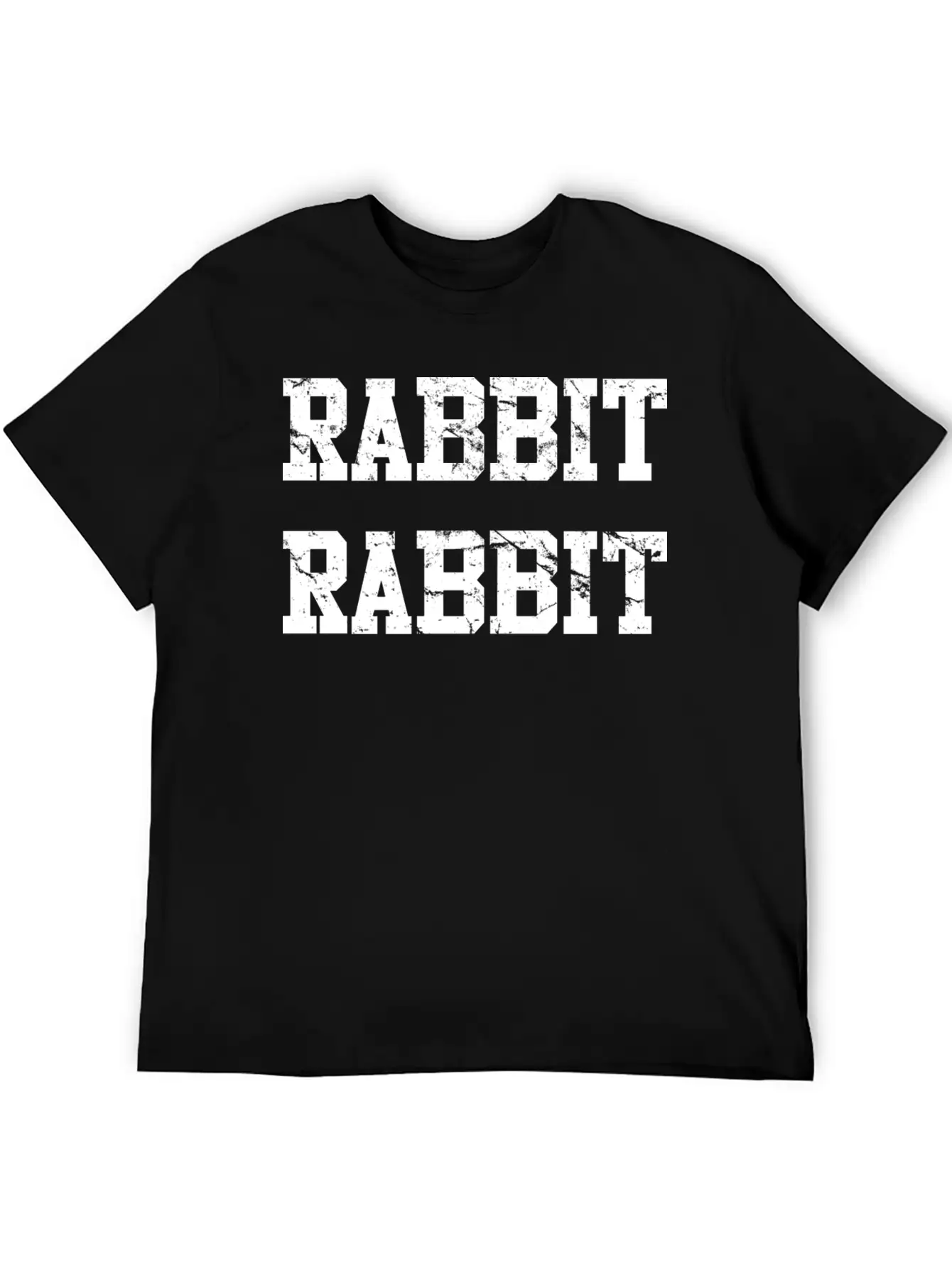 Rabbit Rabbit Unisex Short Sleeve Soft Cotton T-Shirt – Casual Everyday Wear