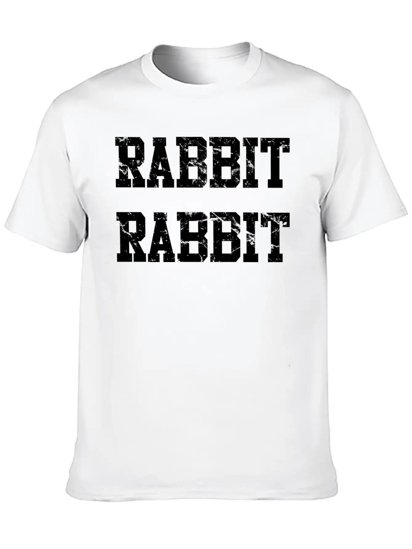 Rabbit Rabbit Unisex Short Sleeve Soft Cotton T-Shirt – Casual Everyday Wear