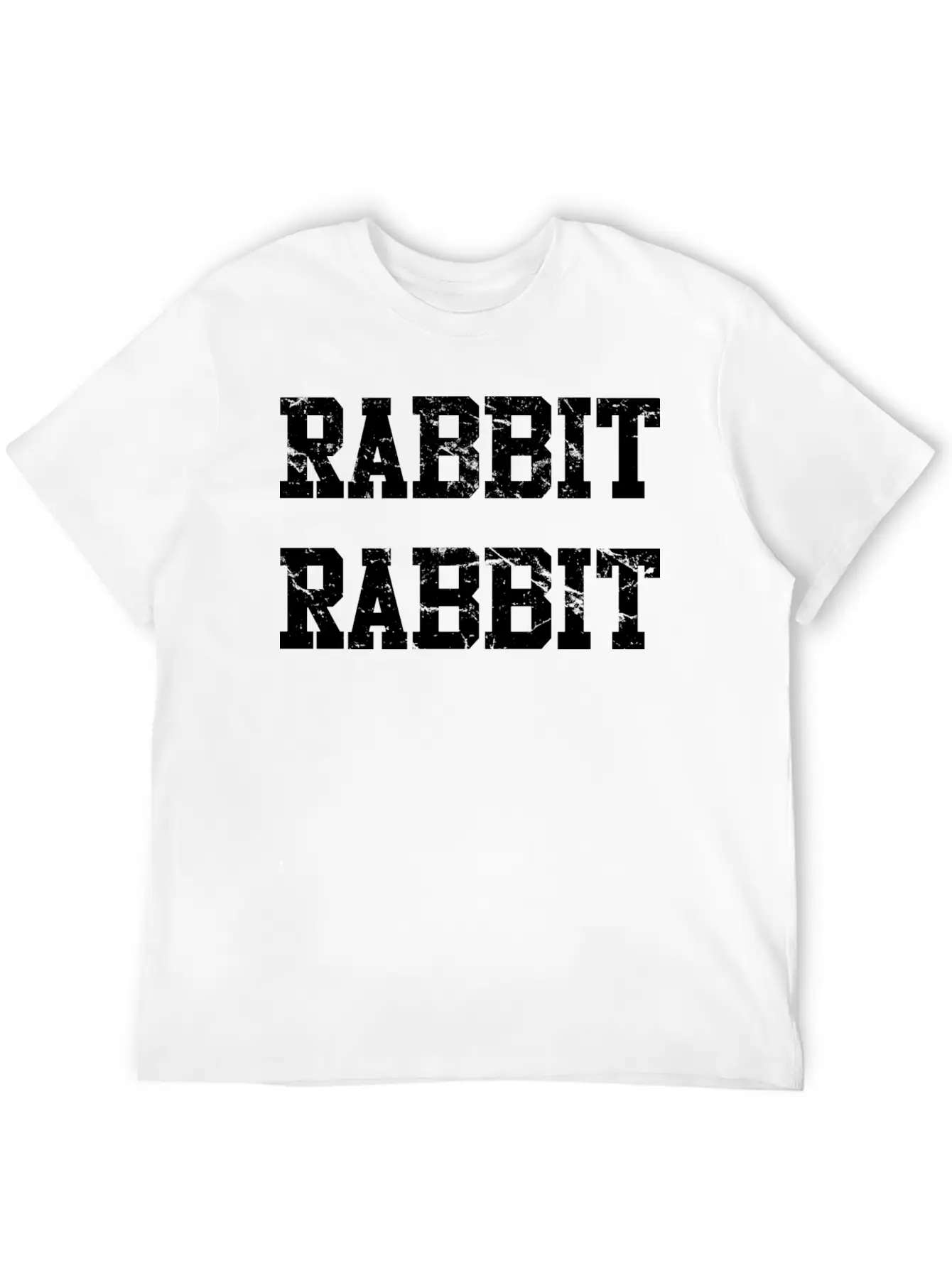 Rabbit Rabbit Unisex Short Sleeve Soft Cotton T-Shirt – Casual Everyday Wear