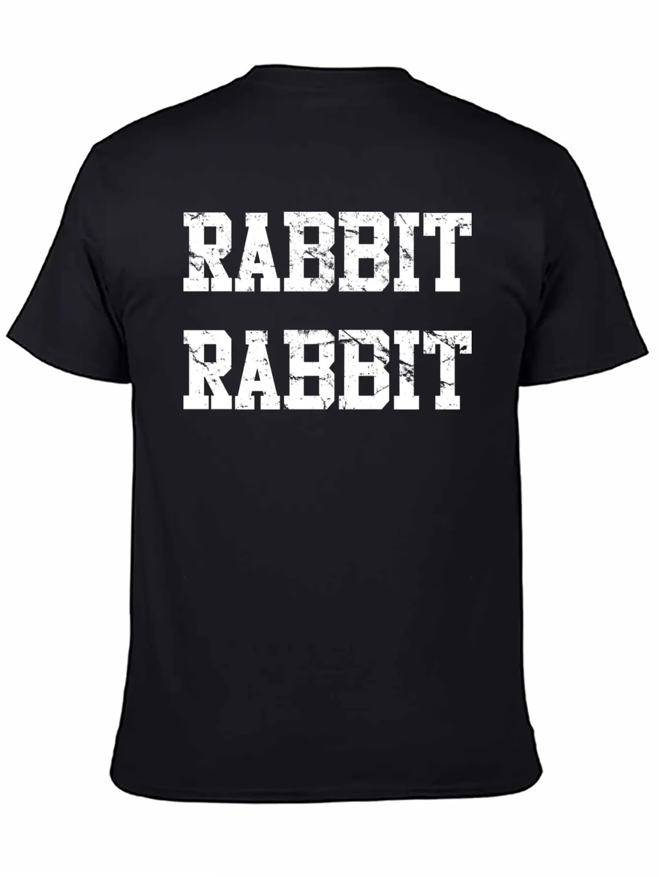 Rabbit Rabbit Unisex Short Sleeve Soft Cotton T-Shirt – Casual Everyday Wear