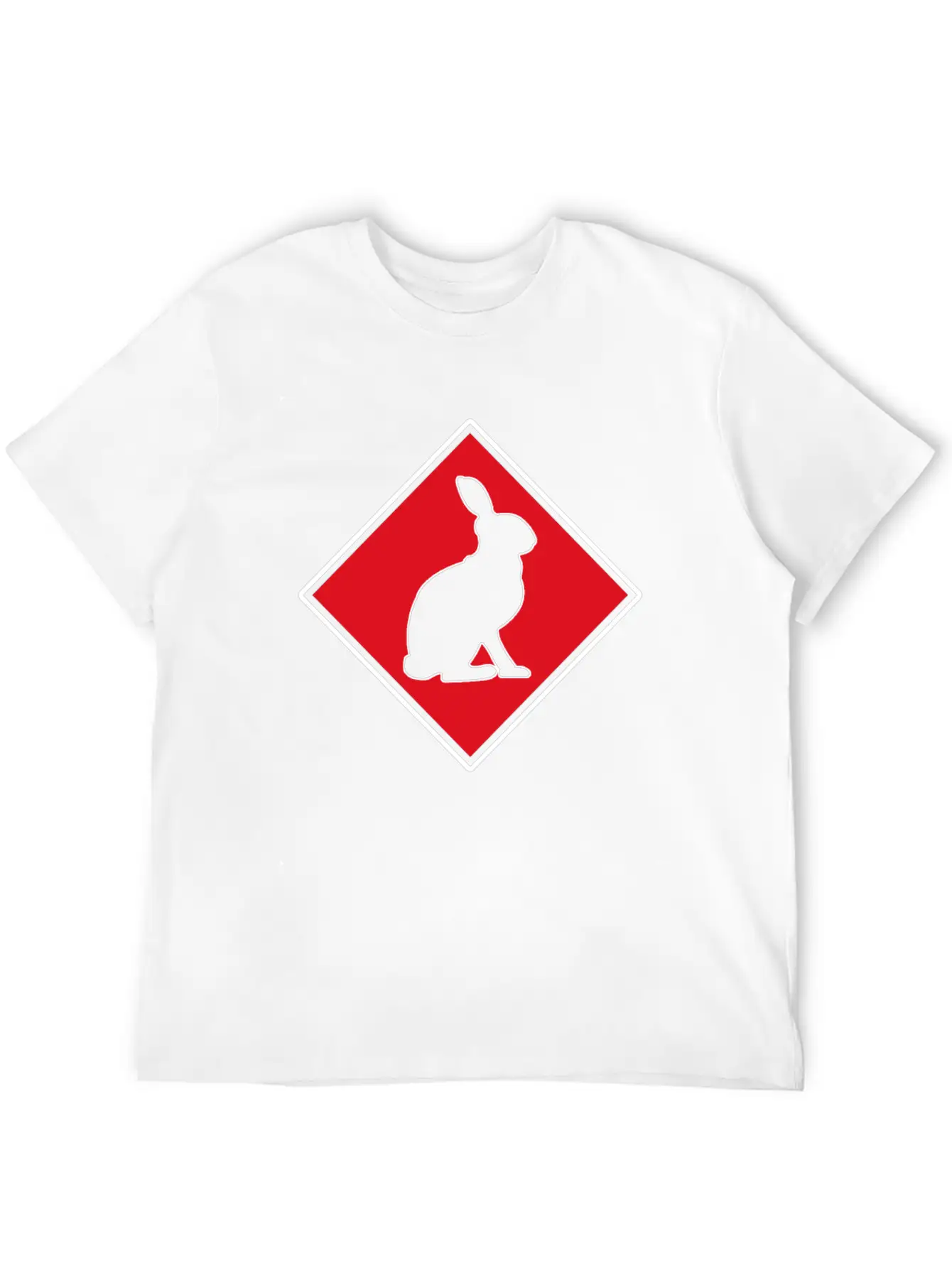 Rabbit Stylish Everyday T-Shirt – Unisex Basic Cotton Tee