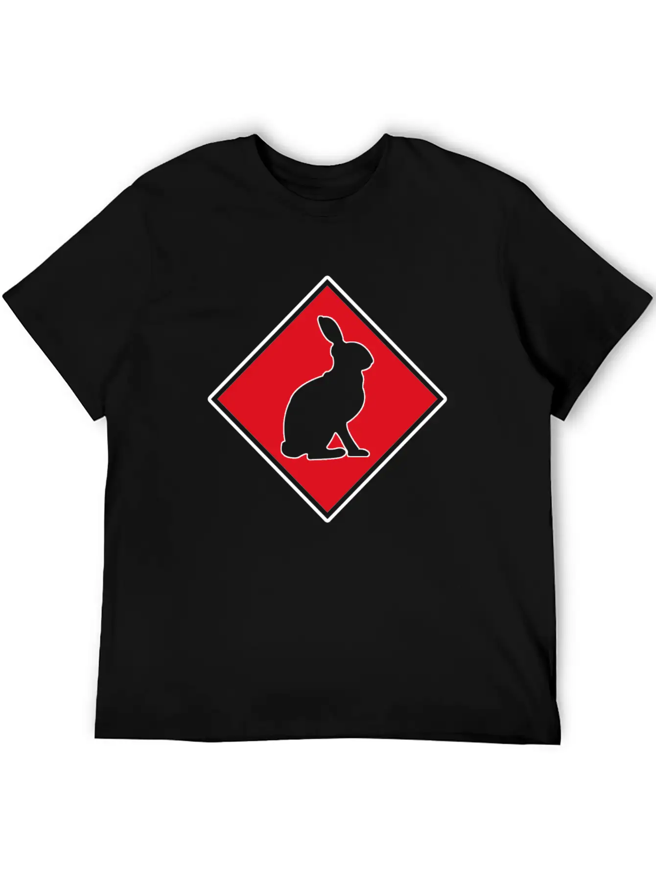 Rabbit Stylish Everyday T-Shirt – Unisex Basic Cotton Tee