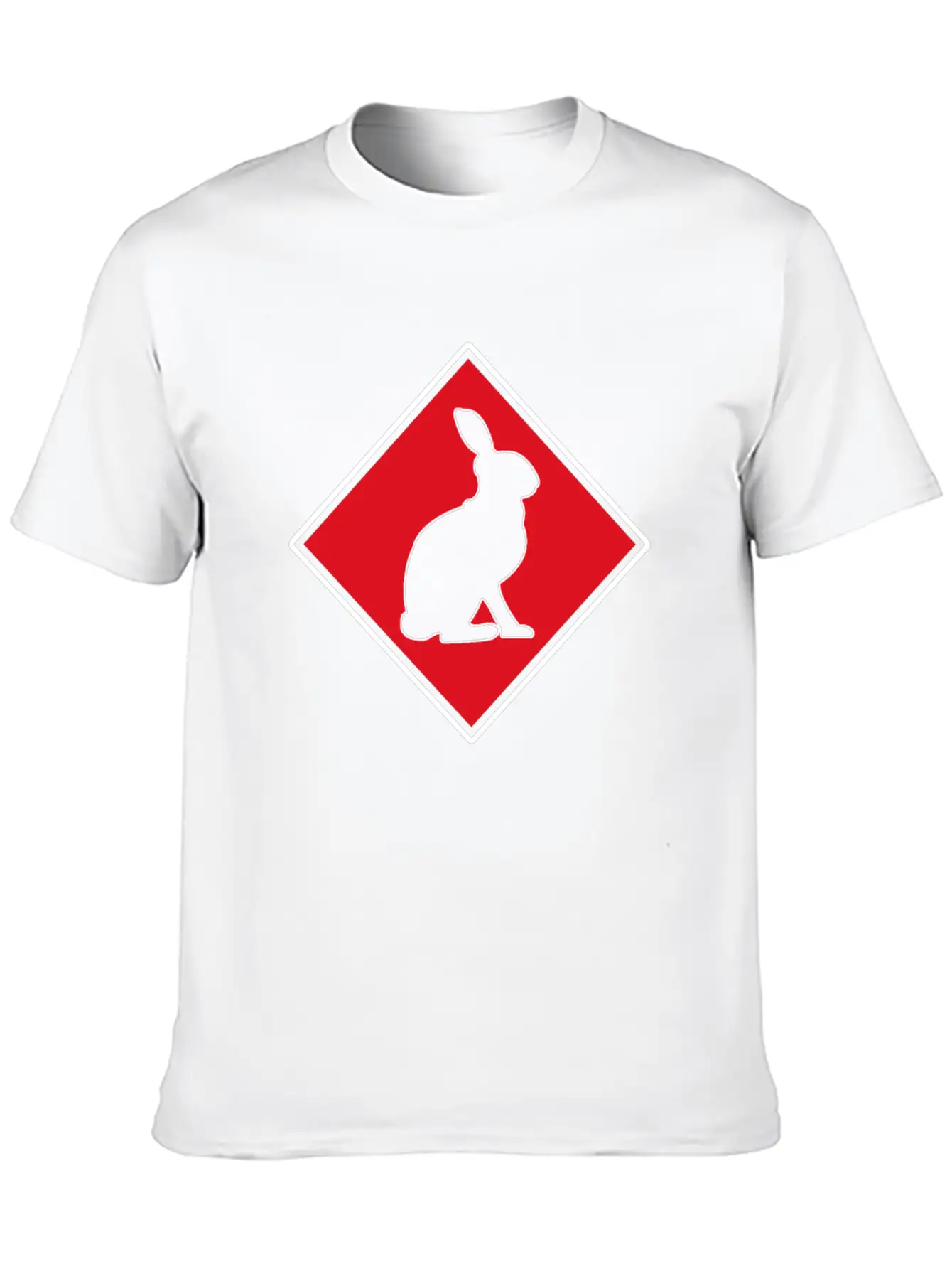 Rabbit Stylish Everyday T-Shirt – Unisex Basic Cotton Tee