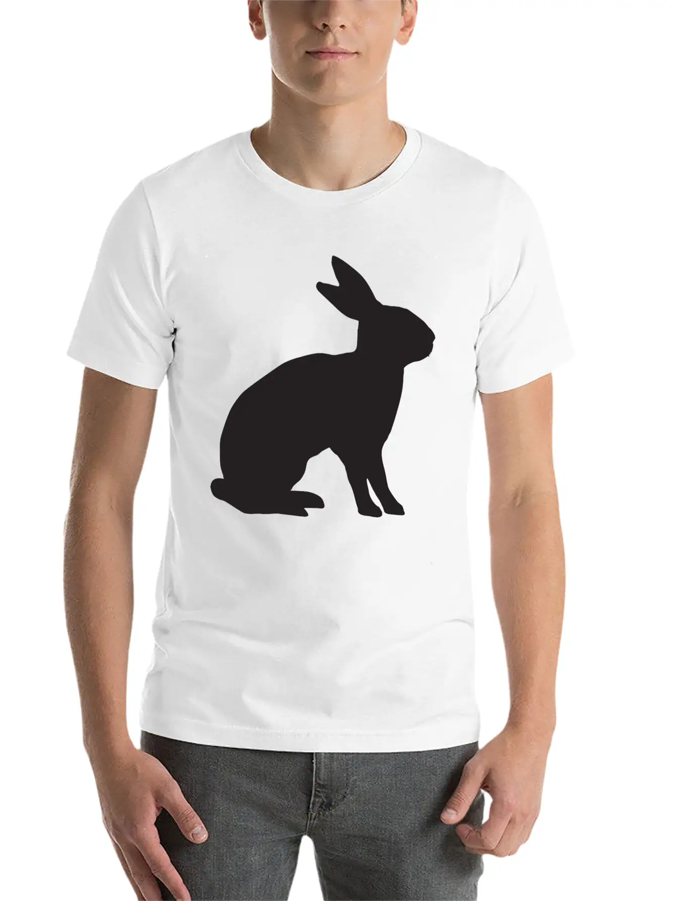 Rabbit Timeless Short Sleeve Tee – Comfy And Minimalist Design