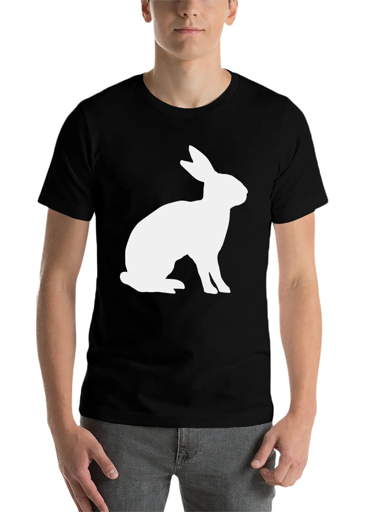 Rabbit Timeless Short Sleeve Tee – Comfy And Minimalist Design