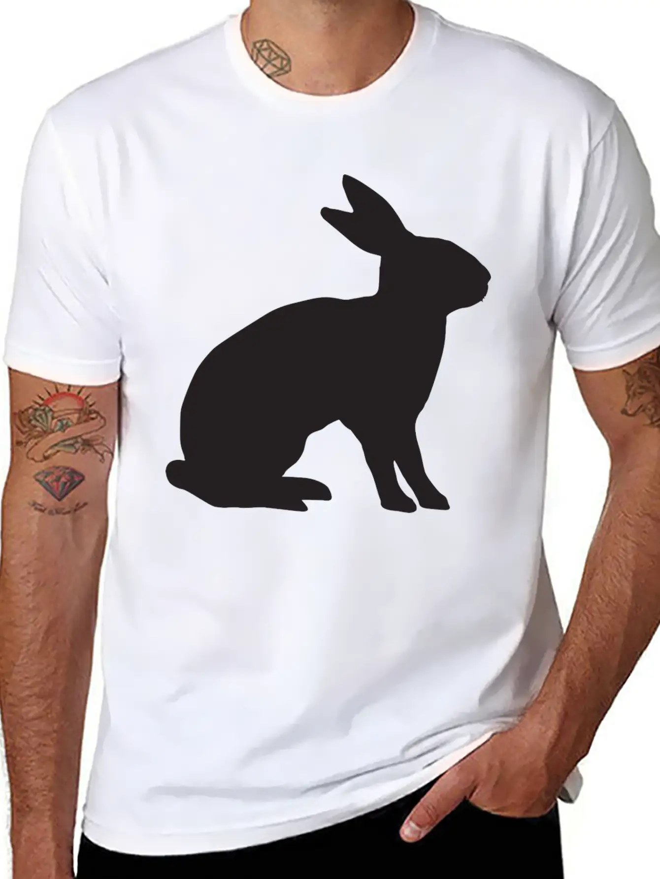 Rabbit Timeless Short Sleeve Tee – Comfy And Minimalist Design