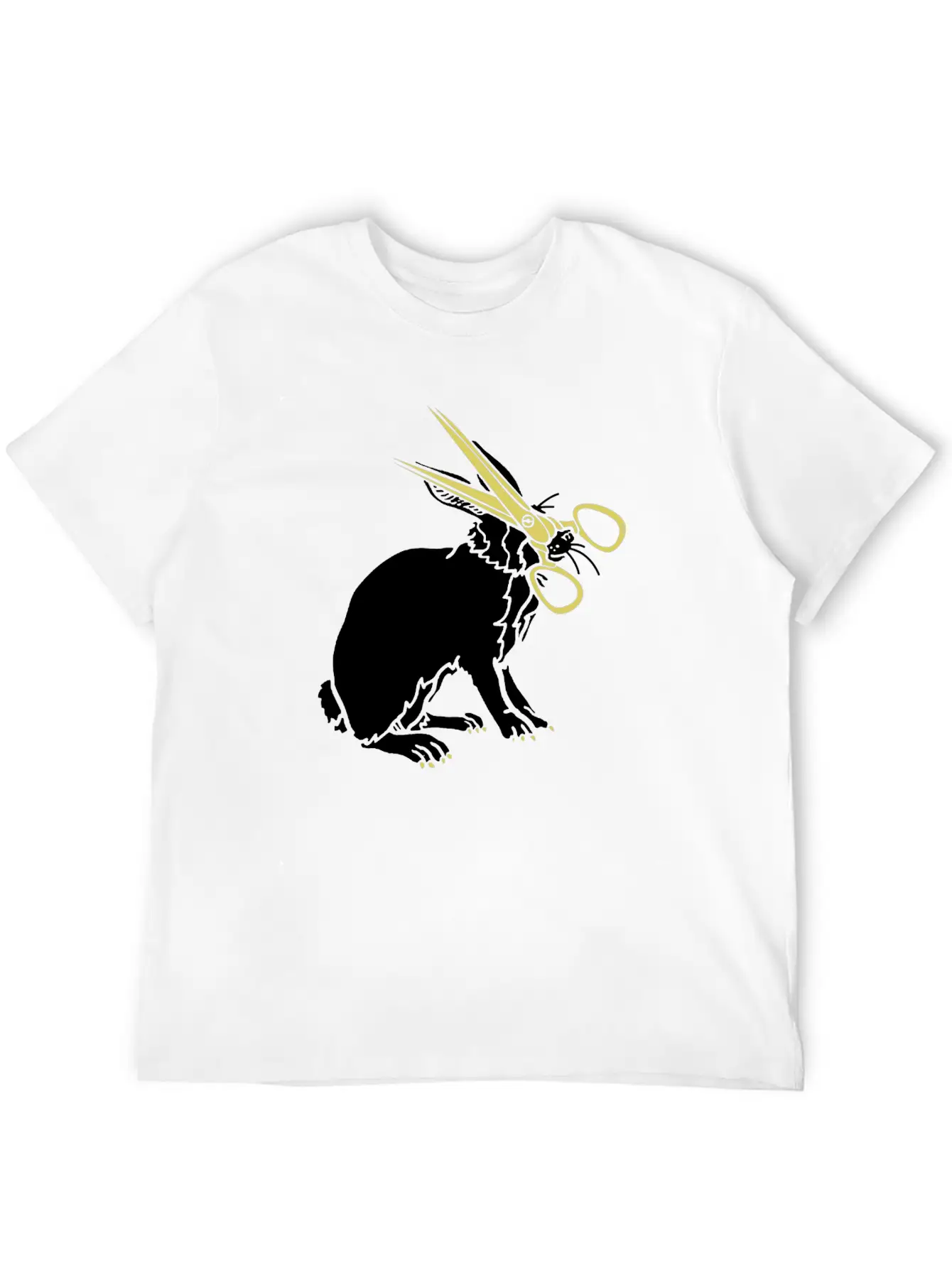 Rabbit Unisex Casual T-Shirt – Clean Design For Daily Comfort