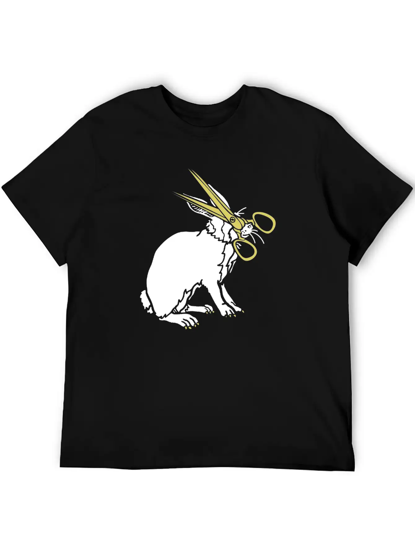Rabbit Unisex Casual T-Shirt – Clean Design For Daily Comfort