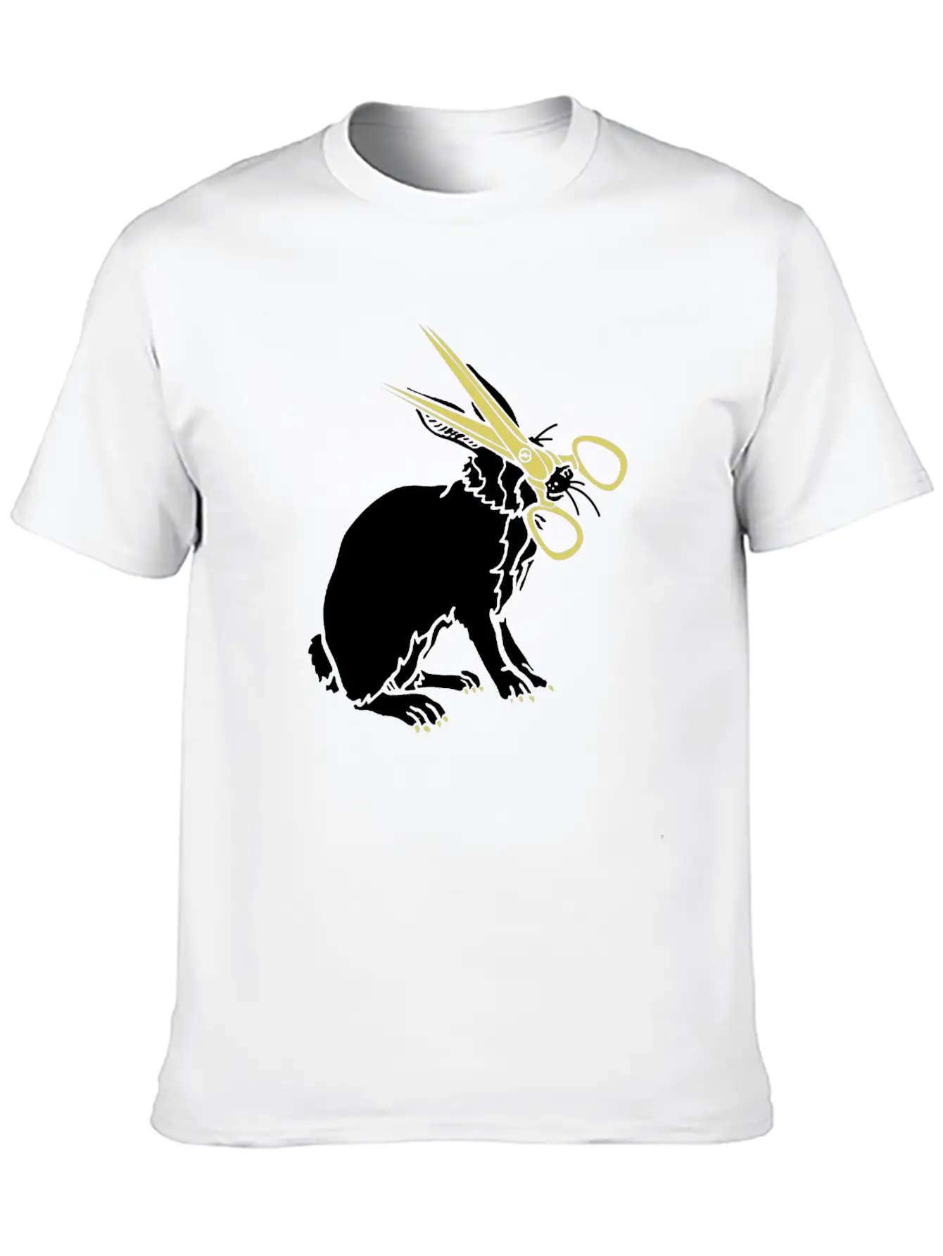 Rabbit Unisex Casual T-Shirt – Clean Design For Daily Comfort