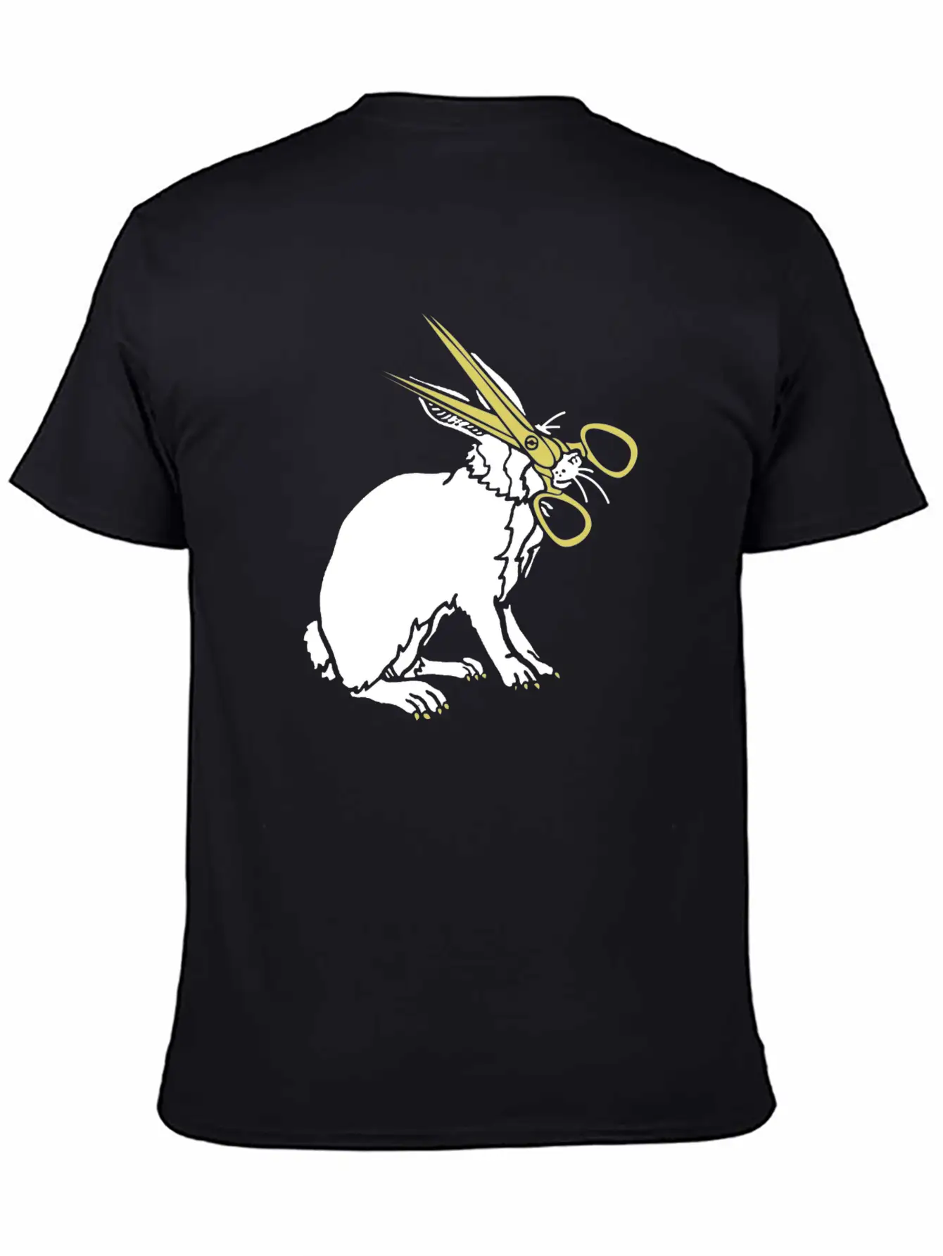 Rabbit Unisex Casual T-Shirt – Clean Design For Daily Comfort