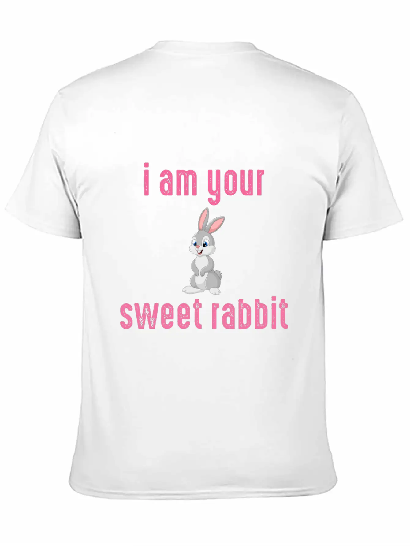 Rabbit Unisex Short Sleeve Soft Cotton T-Shirt – Casual Everyday Wear