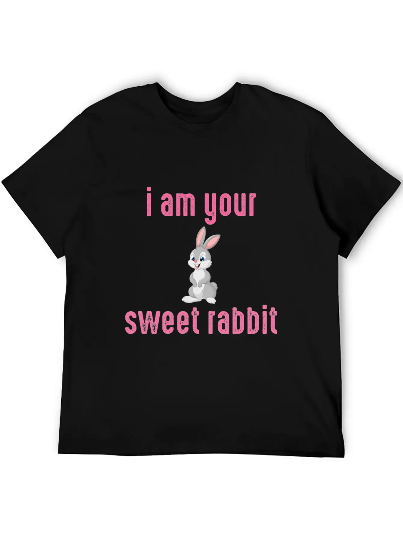 Rabbit Unisex Short Sleeve Soft Cotton T-Shirt – Casual Everyday Wear
