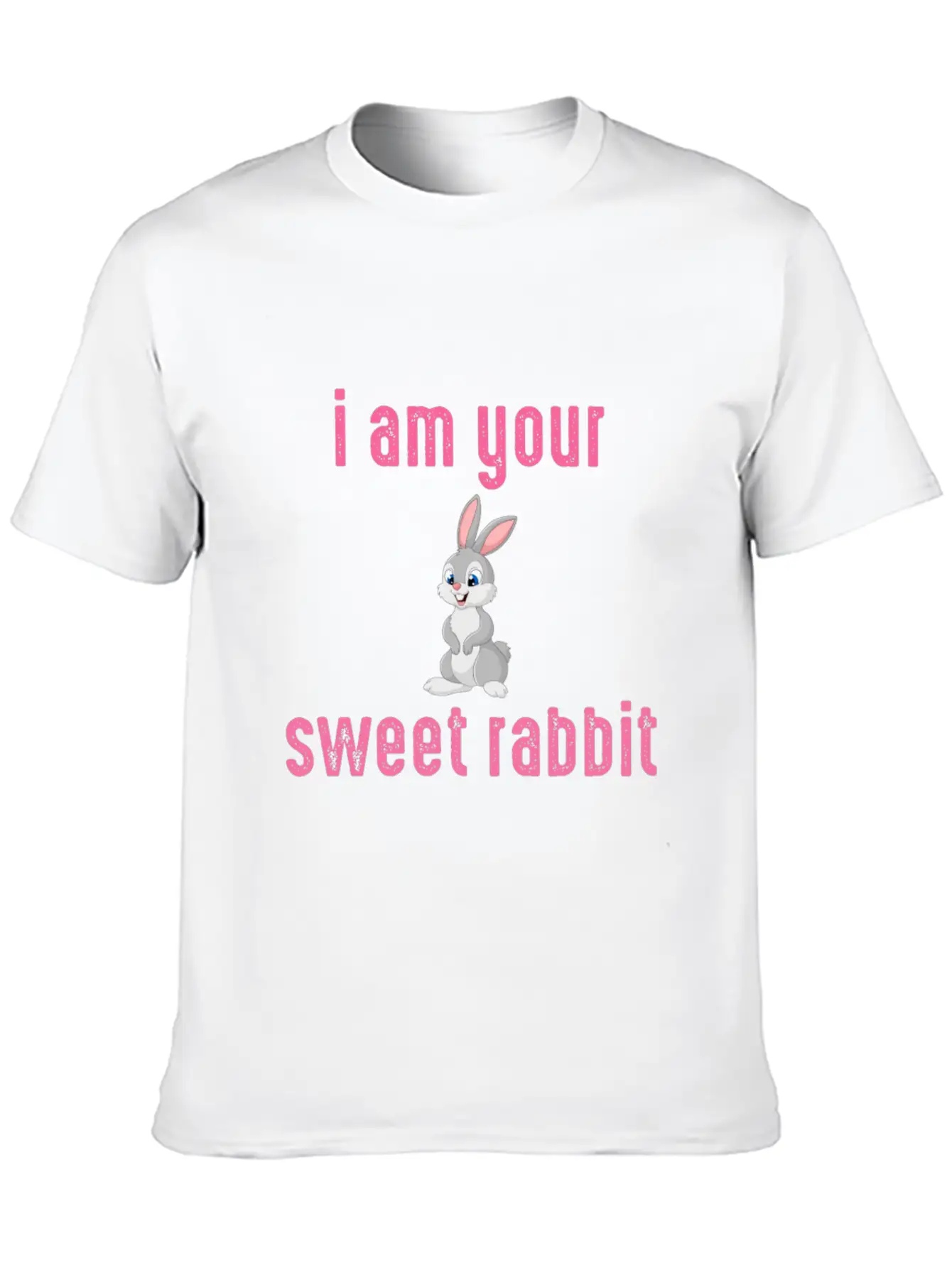 Rabbit Unisex Short Sleeve Soft Cotton T-Shirt – Casual Everyday Wear